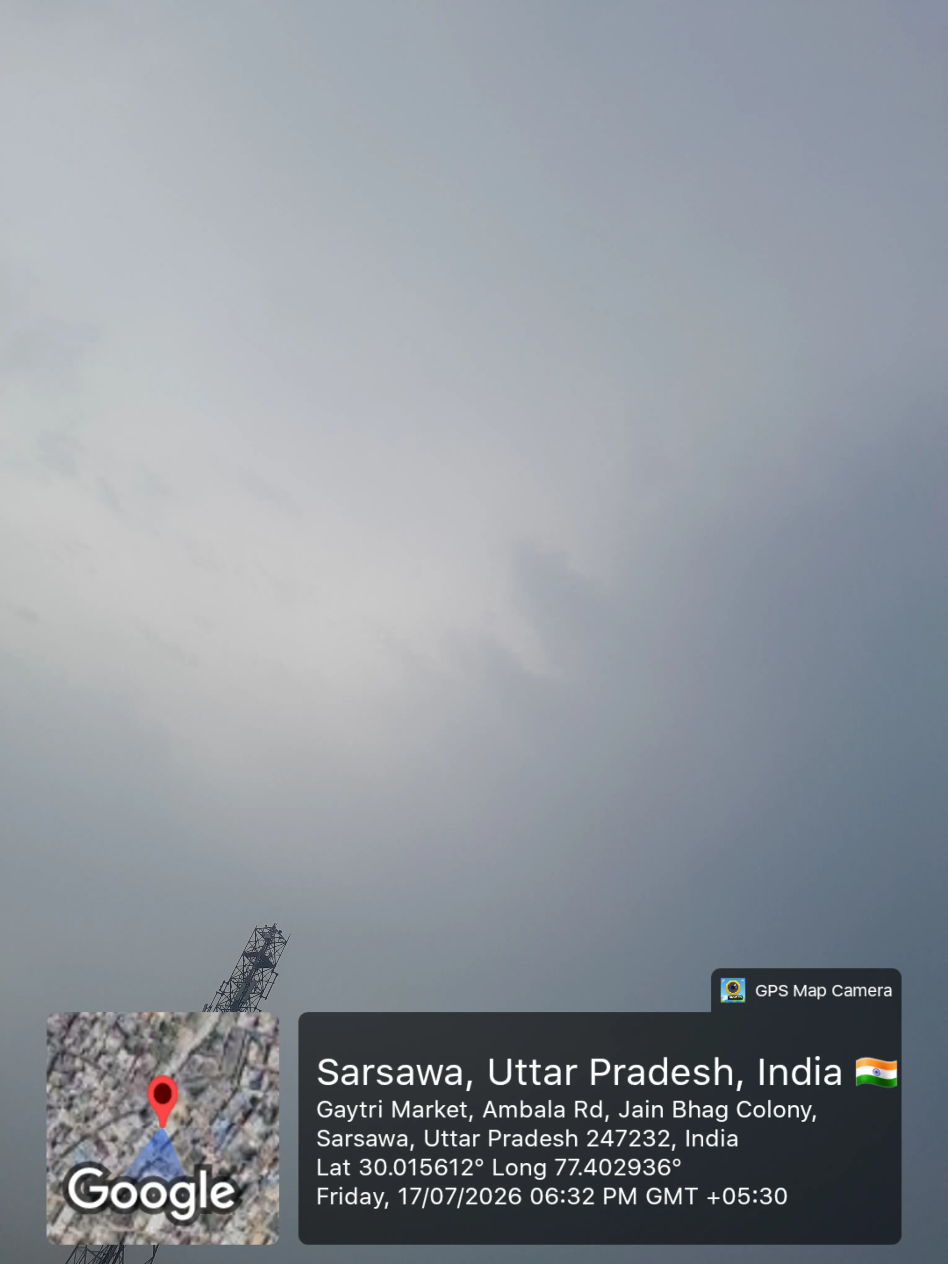 सरसावा में आज बारिश के प्रबल आसार, आंधी और गरज-चमक के साथ मौसम ले सकता है करवट