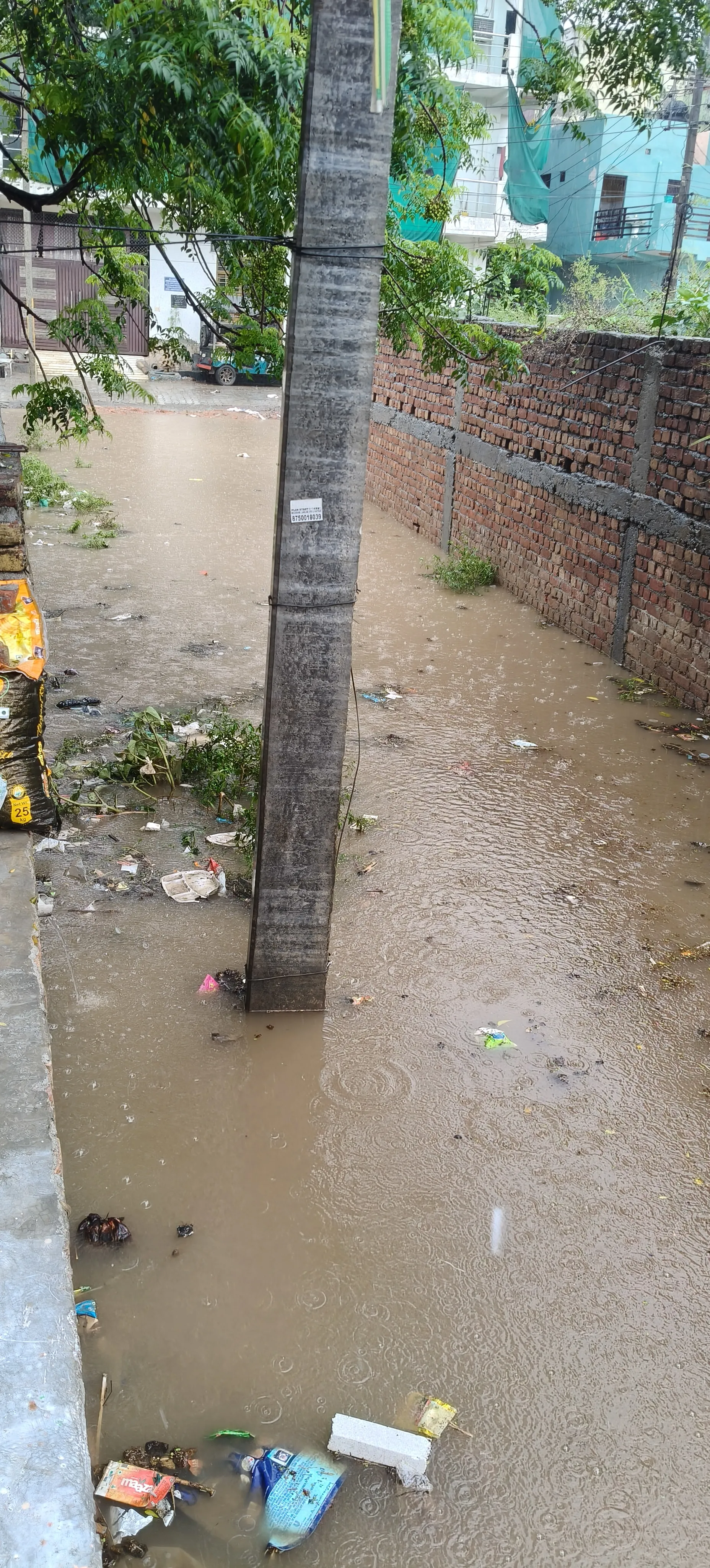 घुटनों तक पानी, जिंदगी पूरी तरह ठप