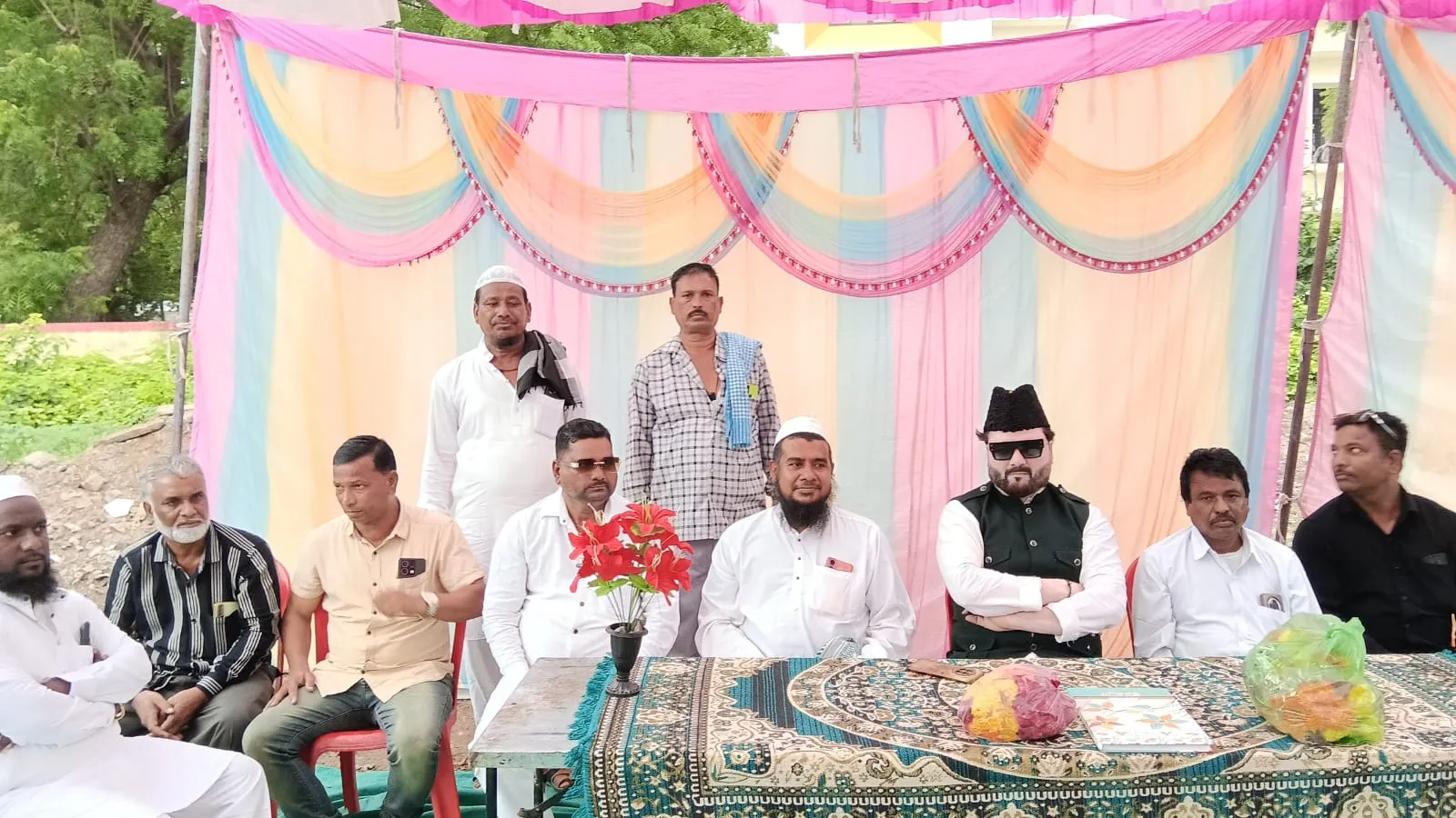 हैला मुस्लिम समाज की अंजड़ में बैठक, युसूफ पहलवान बने बड़वानी जिला सदर