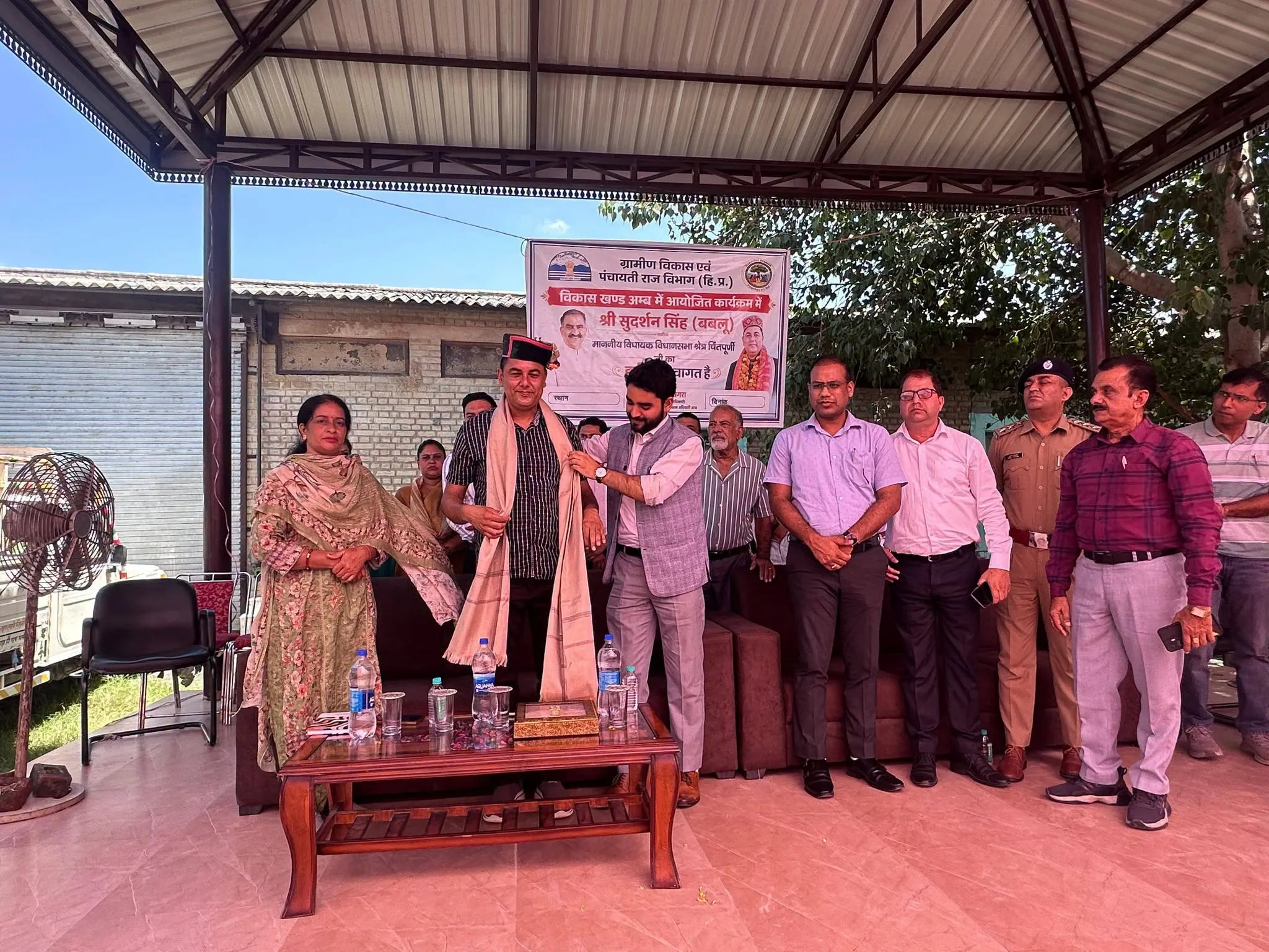 विकास खंड अम्ब और बंगाणा में बीपीएल लाभार्थियों से संवाद कार्यक्रम