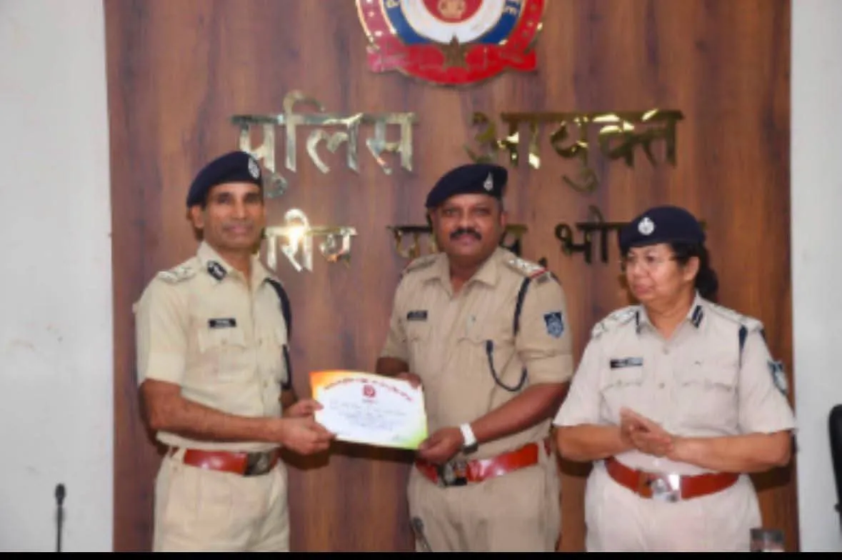 नगरीय पुलिस भोपाल में उत्कृष्ट कार्य करने वाले 150 पुलिस अधिकारी/कर्मचारी हुए सम्मानित-