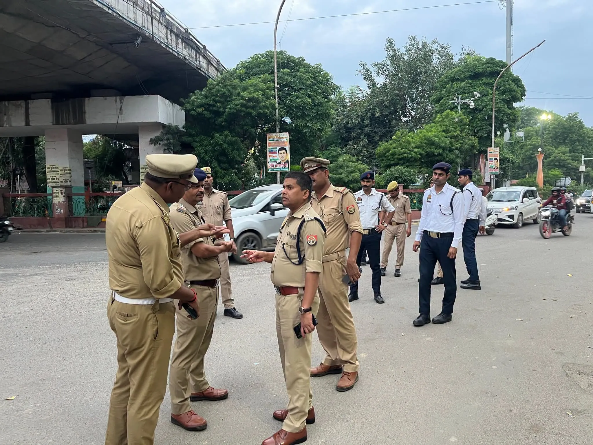 कानपुर में यातायात सुधार को लेकर बड़ा अभियान, प्रमुख मार्गों का निरीक्षण