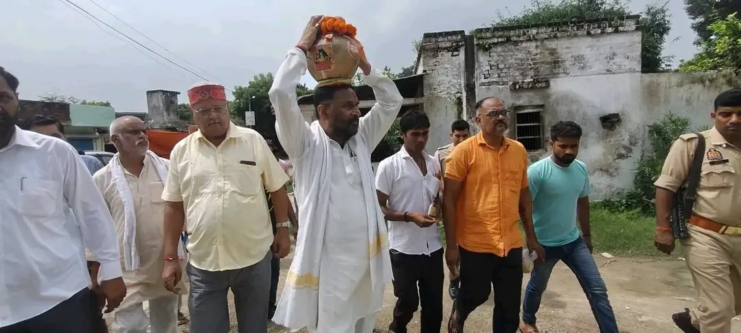 भगवंतनगर में निकली भव्य कलश वंदन यात्रा, समरसता का दिया संदेश