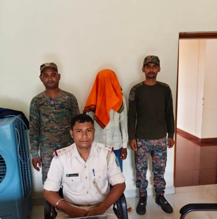 मतुली में पिता की हत्या के आरोपी पुत्र को पांकी पुलिस ने किया गिरफ्तार