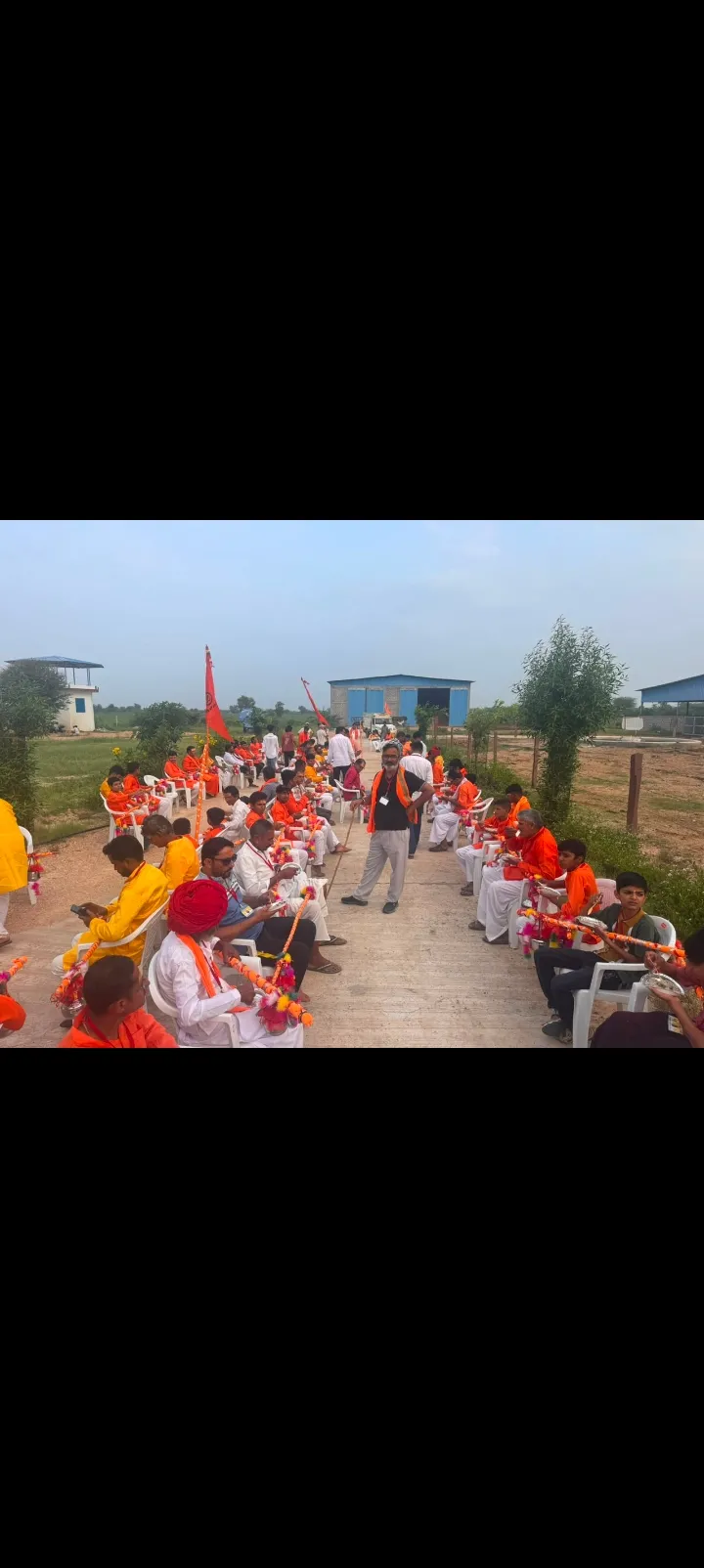 आकड़ावास, विजोवा, रानी मे कावड़ जतारुओ का किया स्वागत