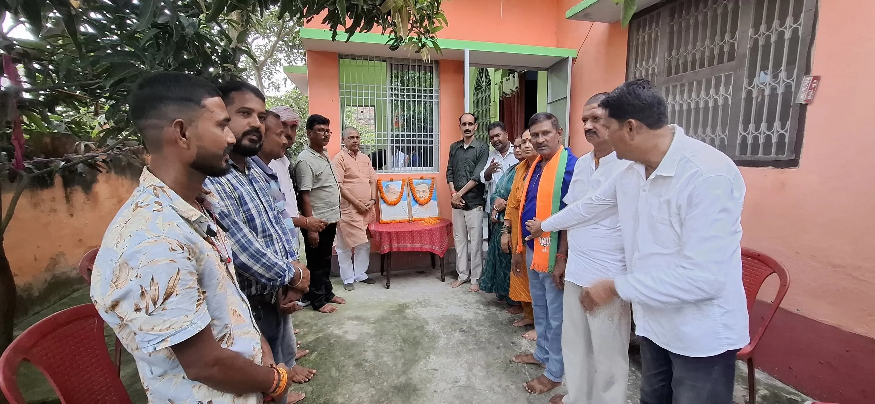 भारतीय जनता पार्टी नगर मंडल मध्य भाग के रामबाग शक्ति केंद्र पर आयोजित मासिक संगठनात्मक बैठक में सहभागिता