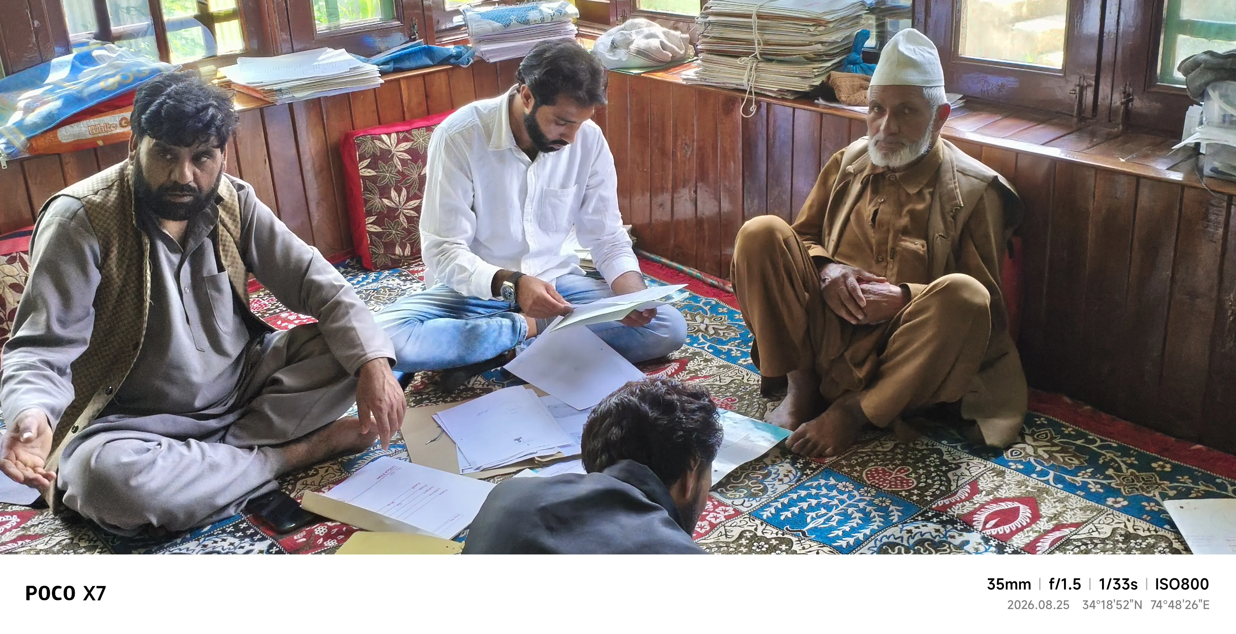 Anderwan kangan Ganderbal Jammu and Kashmir 
Anderwan Panchayat A Mein Awareness Cum Training Programme