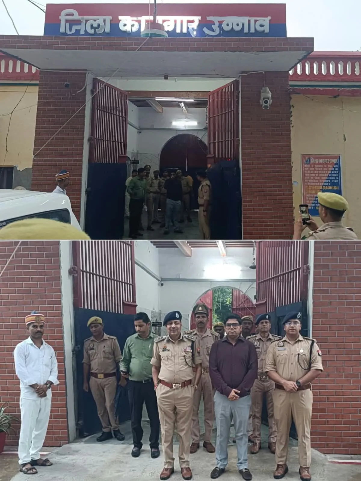 जिला कारागार का डीएम-एसएसपी ने किया निरीक्षण, व्यवस्थाओं का लिया जायजा