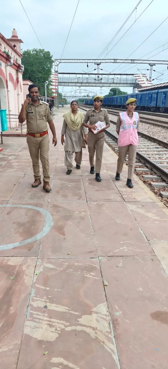 रक्षाबंधन और ईद को लेकर मगोर्रा पुलिस अलर्ट, जाजनपट्टी चौराहा व रेलवे स्टेशन पर बढ़ी गश्