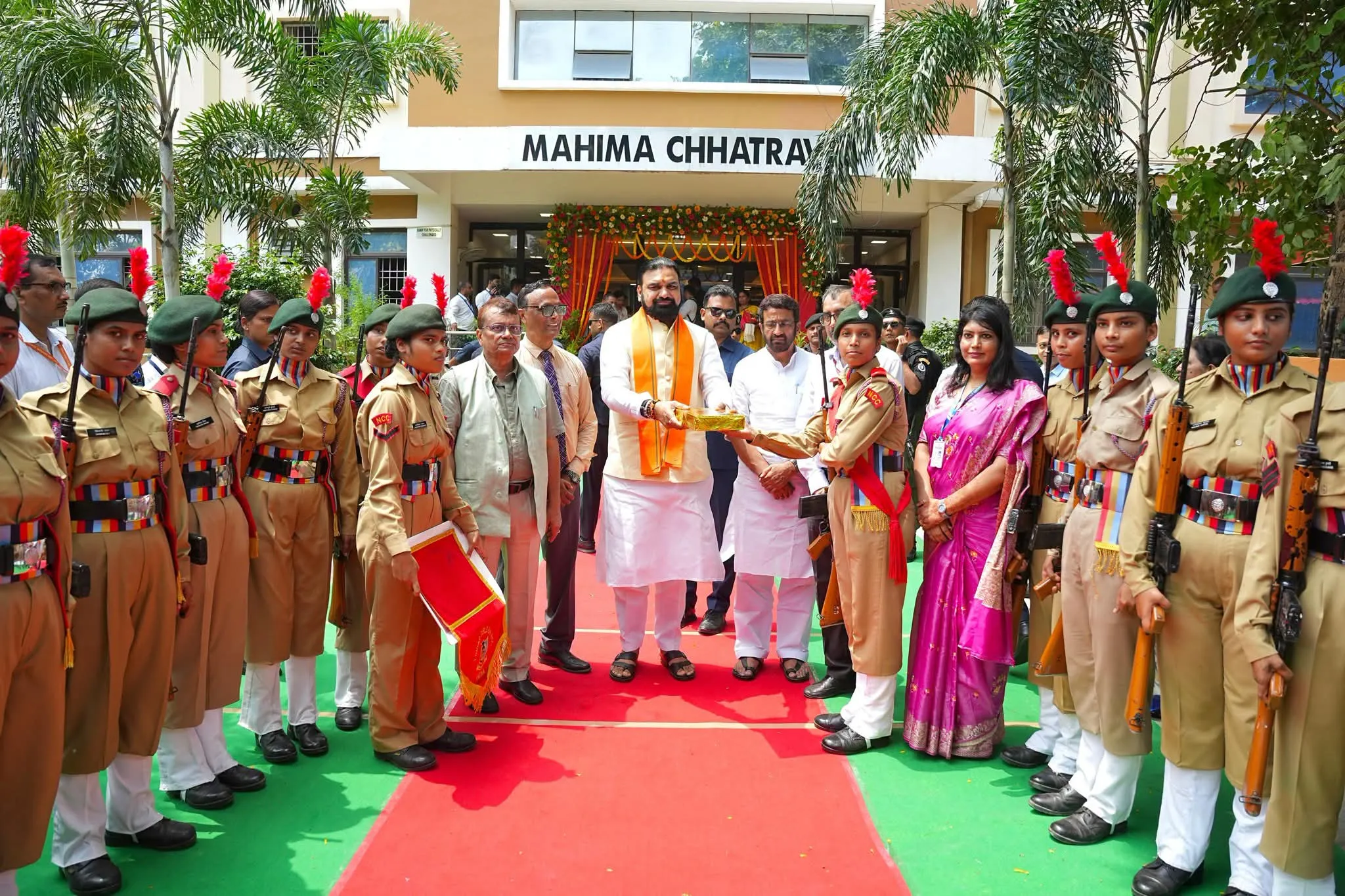 माननीय मुख्यमंत्री श्री सम्राट चौधरी जी ने पटना स्थित मगध महिला महाविद्यालय परिसर में (G+6) साइंस ब्लॉक में कार्यक्रम