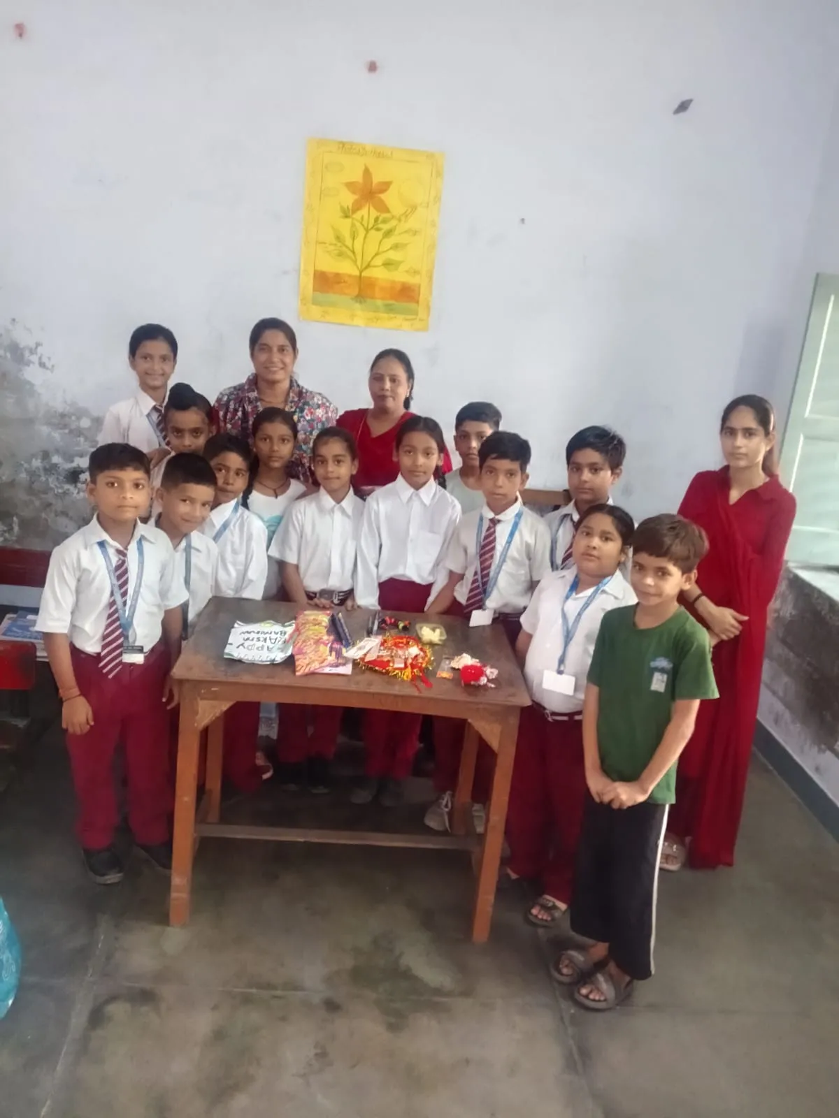 एसडी मॉडल स्कूल मंदिर वज़ीरी वाला समाना में राखी का त्यौहार मनाया गया