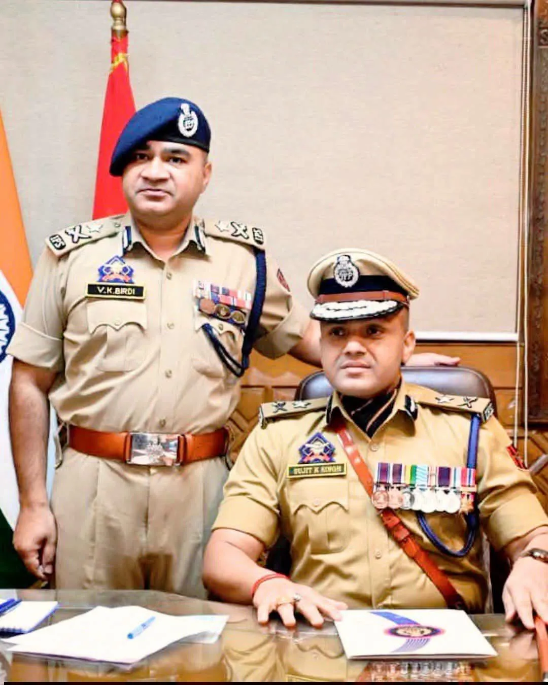 सुजीत कुमार, आईपीएस ने संभाली कश्मीर जोन के आईजीपी की कमान! 👮‍♂️