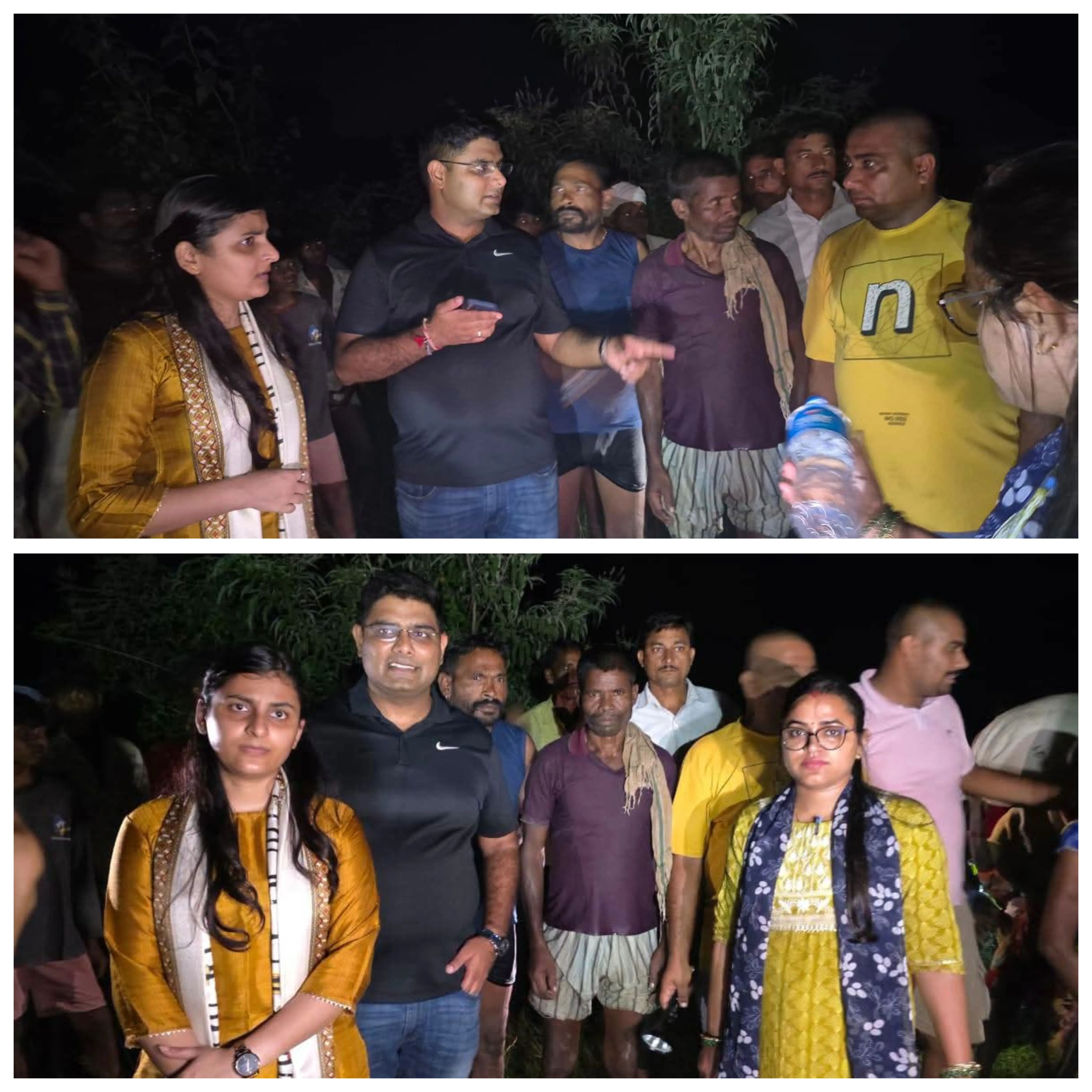 जिला प्रशासन की सतर्कता से सुखाड़ नदी में फंसे 6 लोग सुरक्षित निकाले गए