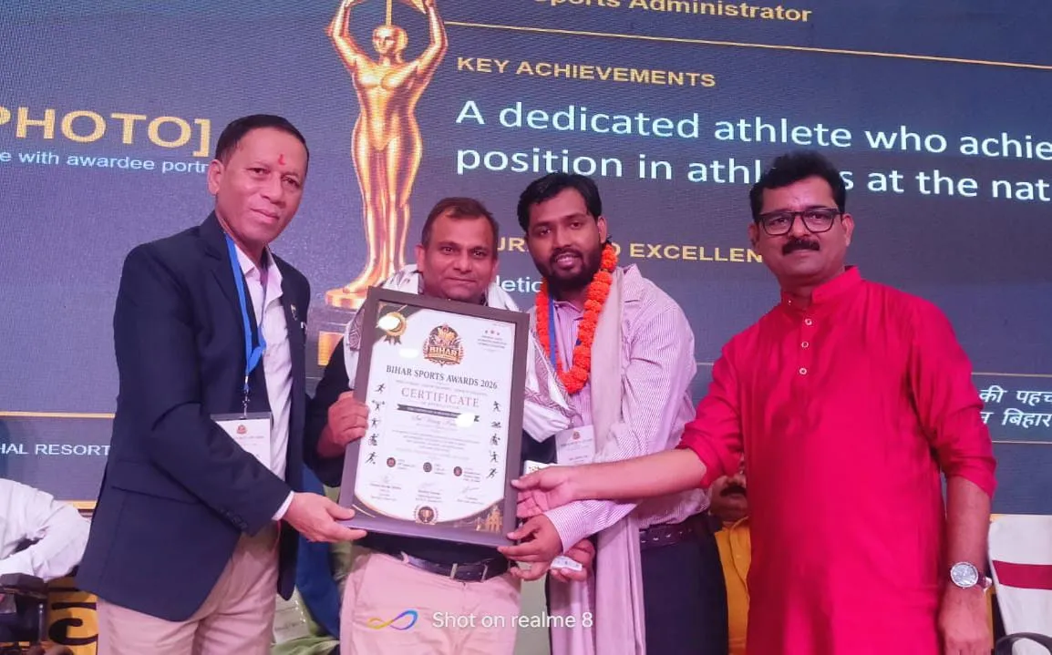 कॉमनवेल्थ  मेडलिस्ट झंडू कुमार को बिहार स्पोर्ट्स अवॉर्ड, नालंदा पैरा स्पोर्ट्स एसोसिएशन को मिला सर्वश्रेष्ठ पुरस्कार।