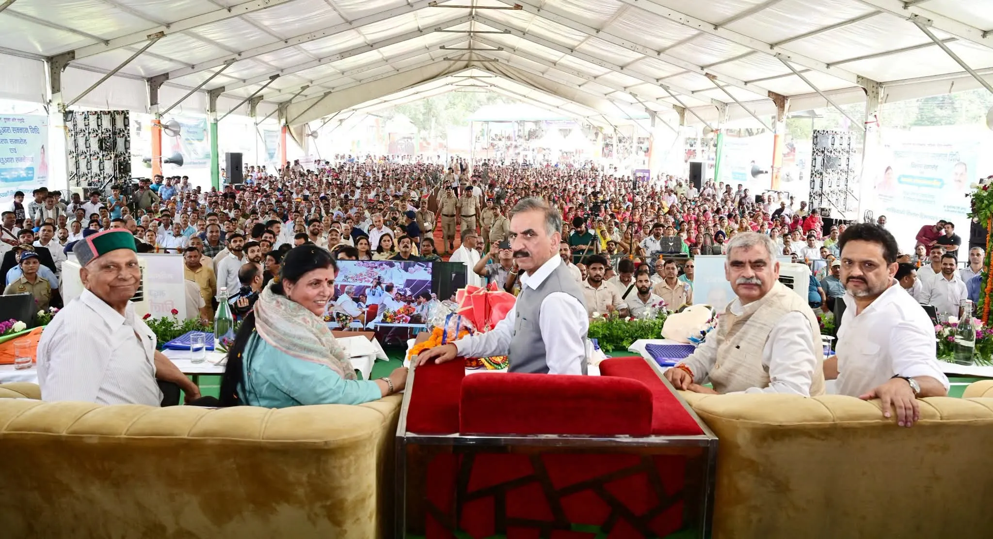 देहरा में मुख्यमंत्री सुखविंदर सिंह सुक्खू ने गिनाईं विकास की प्राथमिकताएं