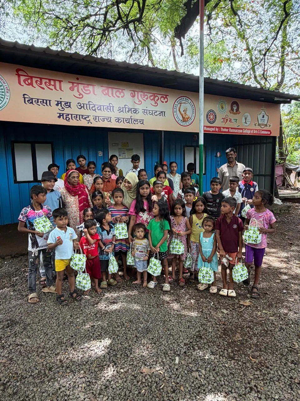 Trcac Socials Celebrated Raksha Bandhan With the Students of Birsa Munda Balgurukul