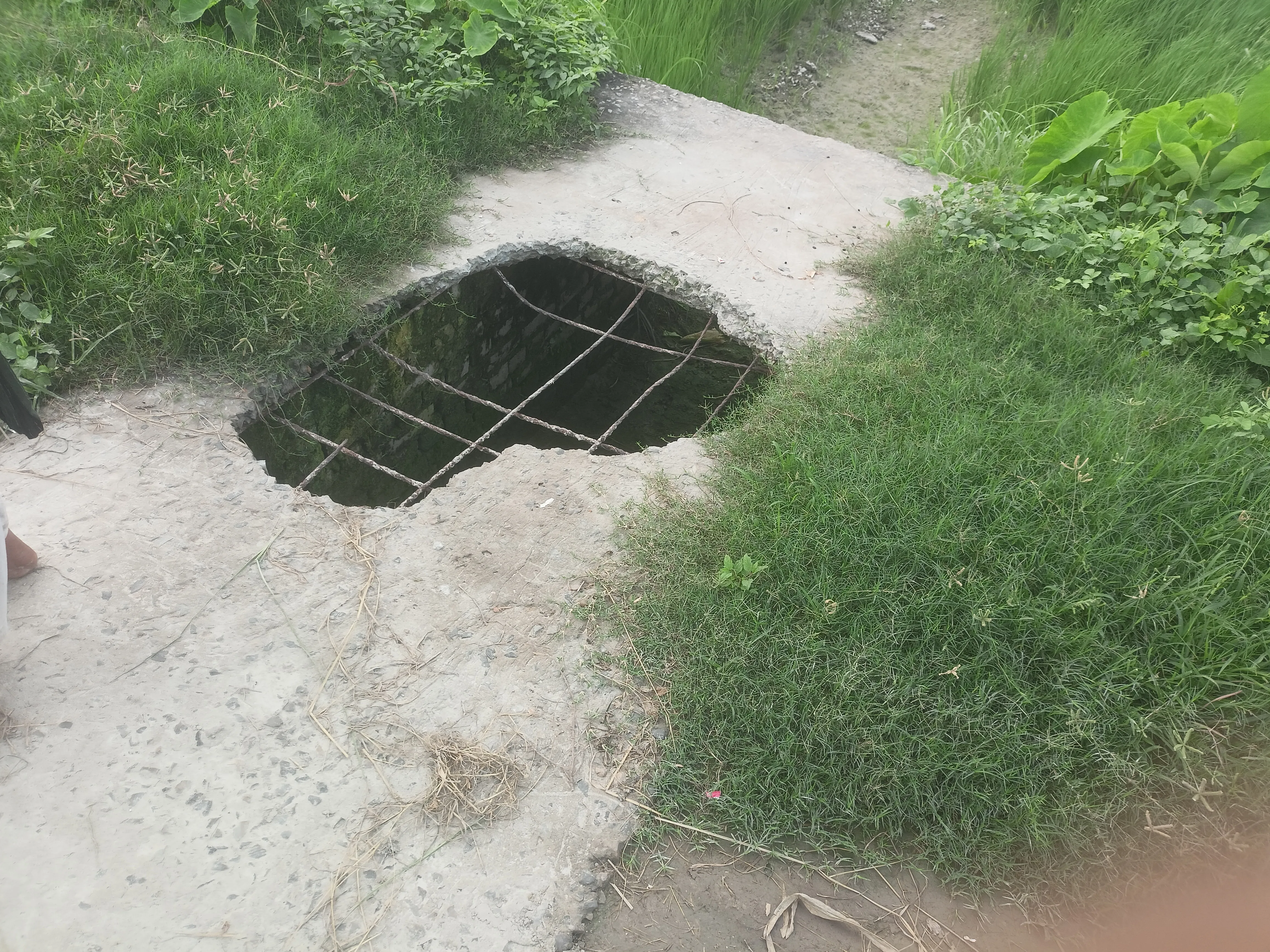 टोला अहिवरन राय से मिश्रौली नावका टोला जाने वाली सड़क बदहाल, हादसे का बना खतरा