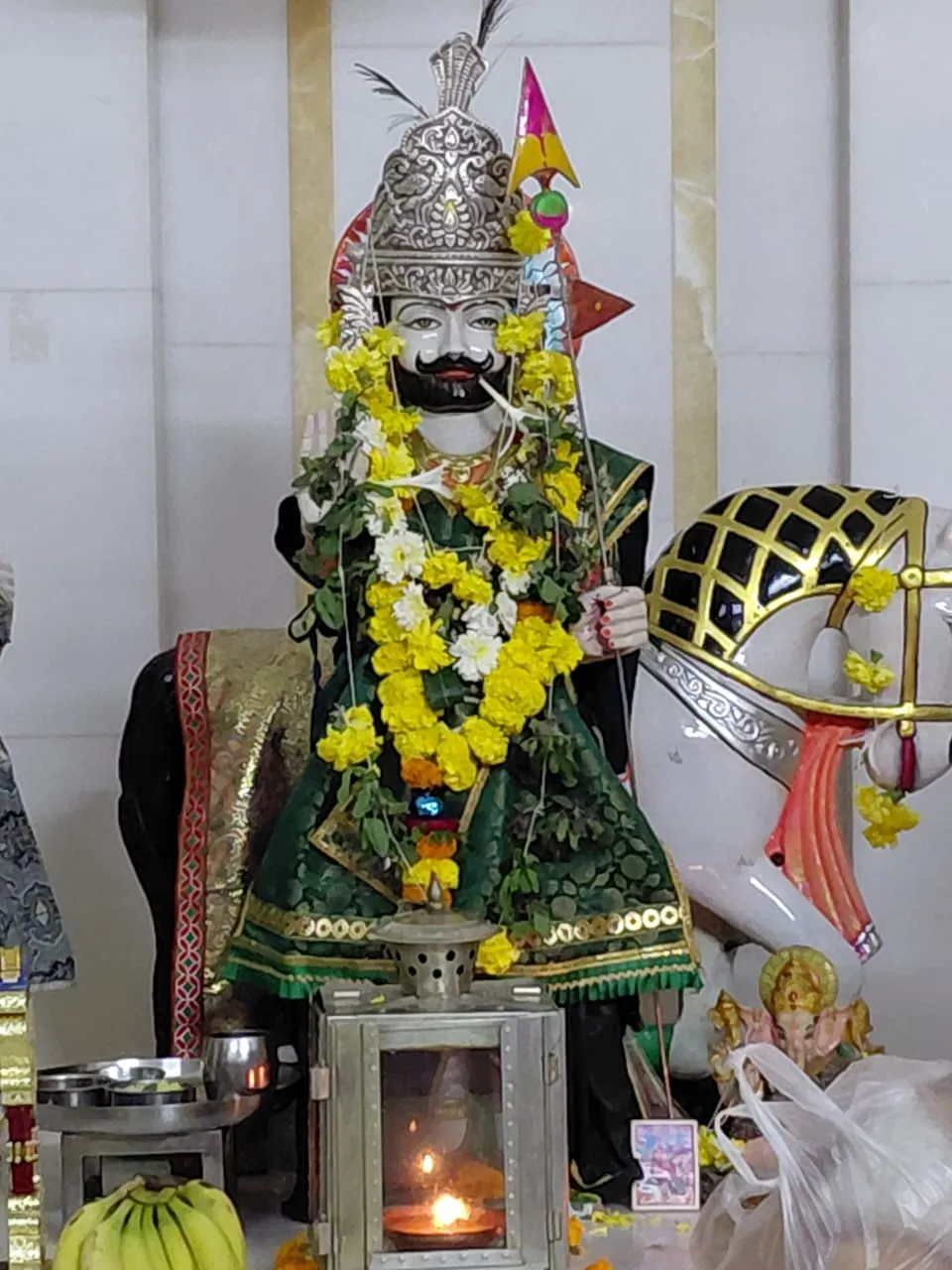 રામદેવજી મહારાજ ના વલસાડ ના જન્માષ્ટમી ના દર્શન