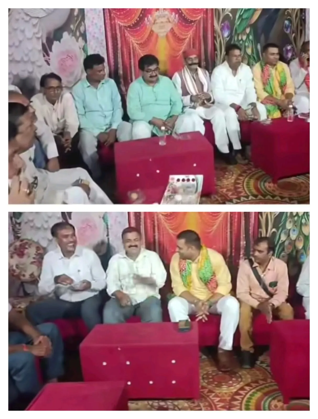 खामपार थाना परिसर में श्रद्धा और उल्लास के साथ मनाई गई श्रीकृष्ण जन्माष्टमी