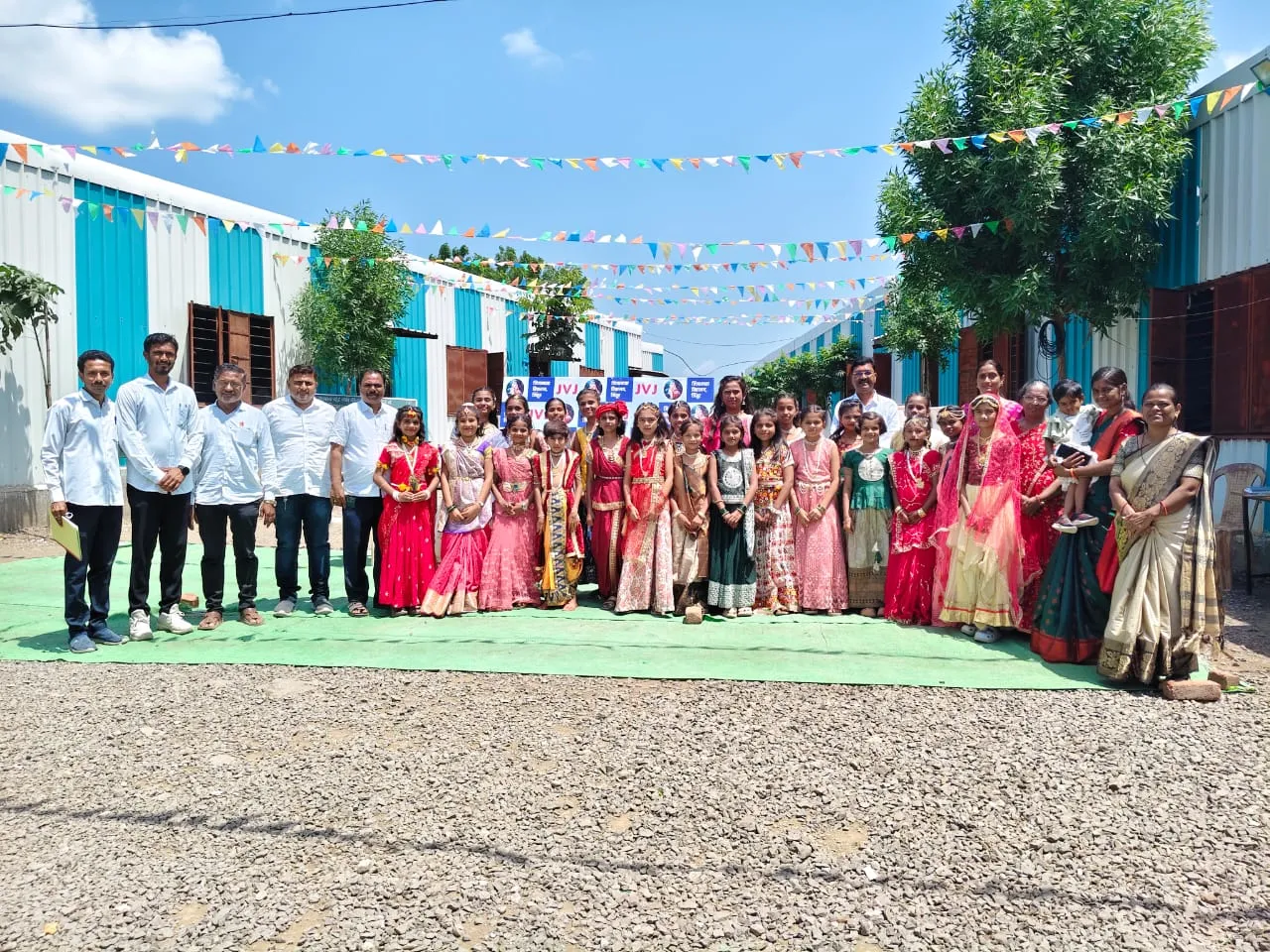 Gokulashtami Celebrated with Traditional Fervour at Jintur School