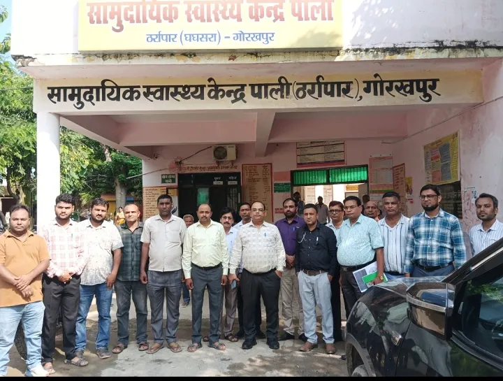 जिला क्षय रोग अधिकारी ने किया औचक निरीक्षण!