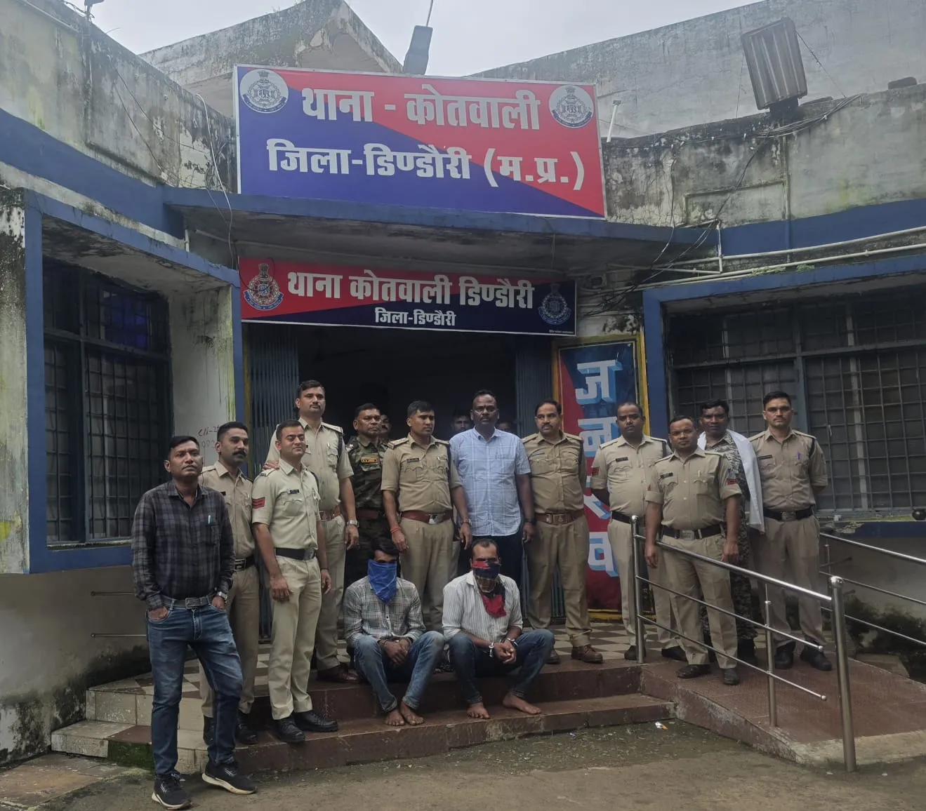 चोरी की वारदात का खुलासा: शालू उर्फ इमरान खान और रवि कुमार गिरफ्तार