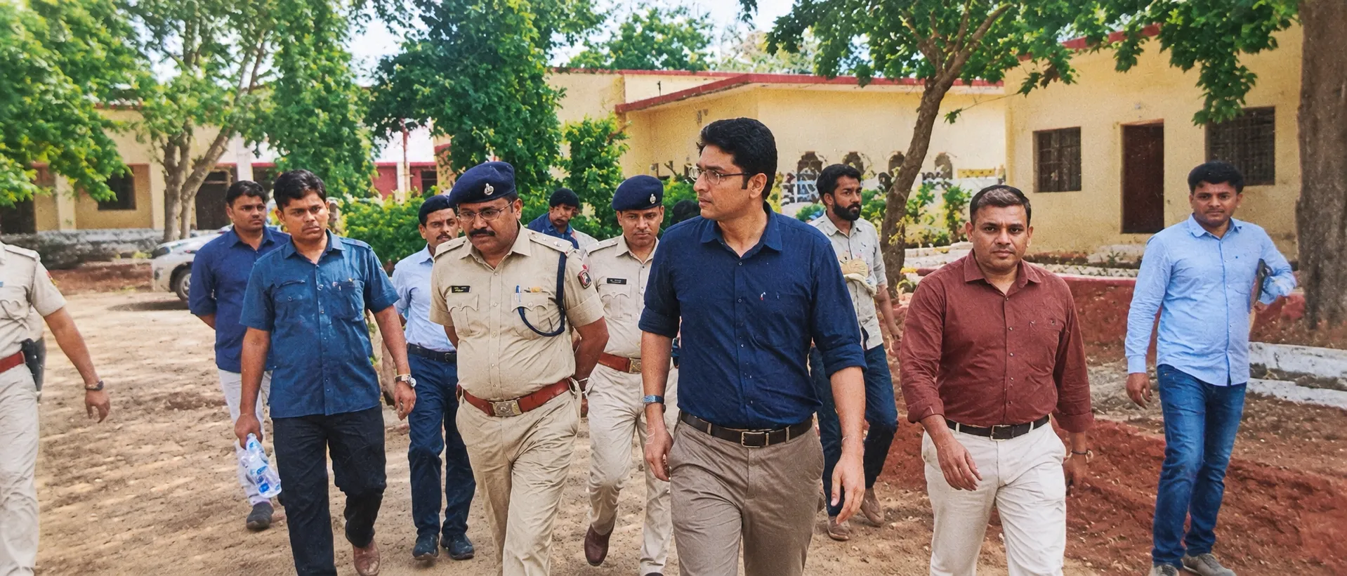 चुनावो की सुविधाओं का लिया जायजा सपोटरा में कलेक्टर ने मतदान केंद्रों का निरीक्षण कर व्यवस्थाएं समय पर पूर्ण करने को कहा