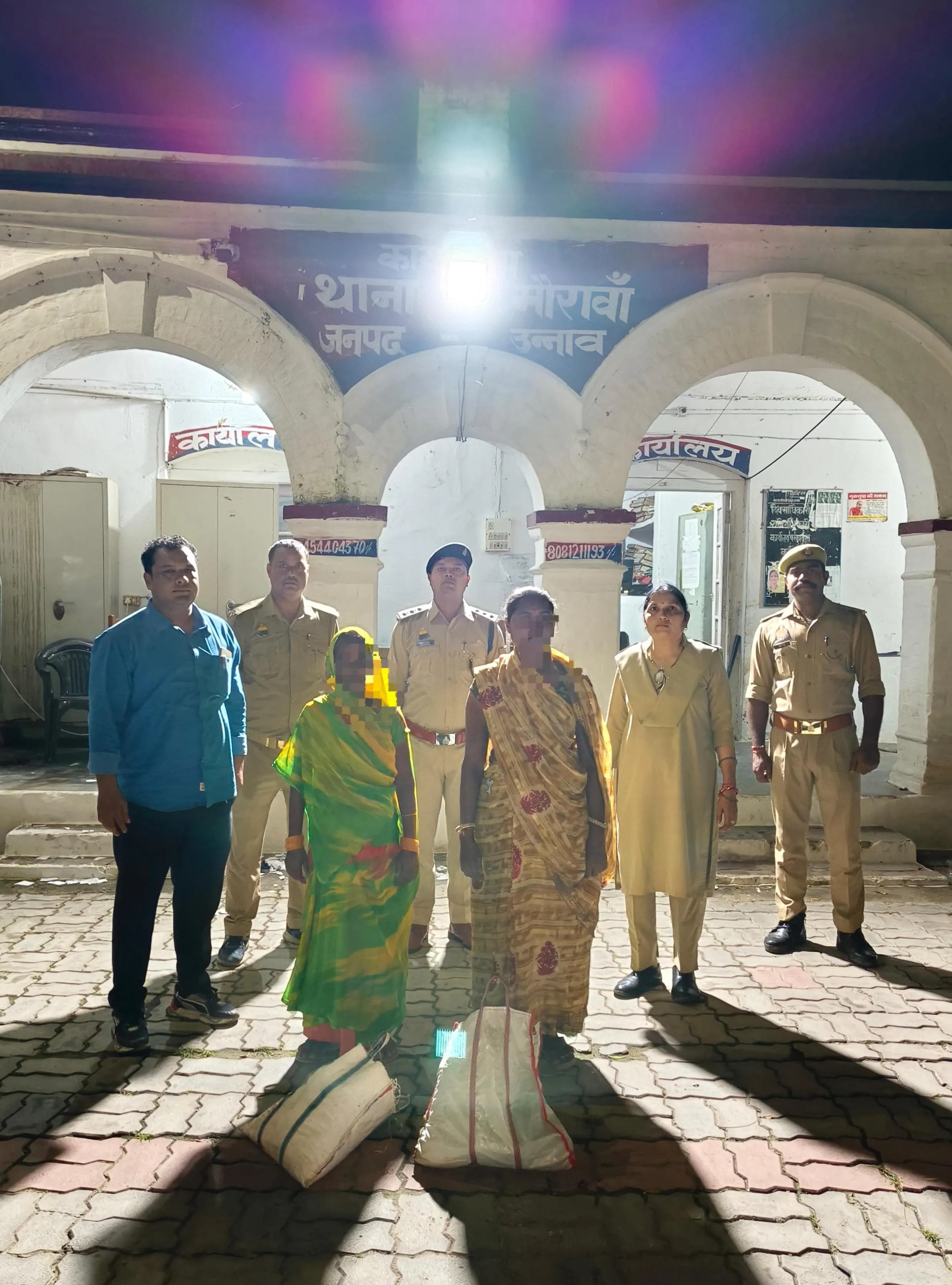 38 लीटर अवैध कच्ची शराब बरामद, तीन अभियुक्त गिरफ्तार