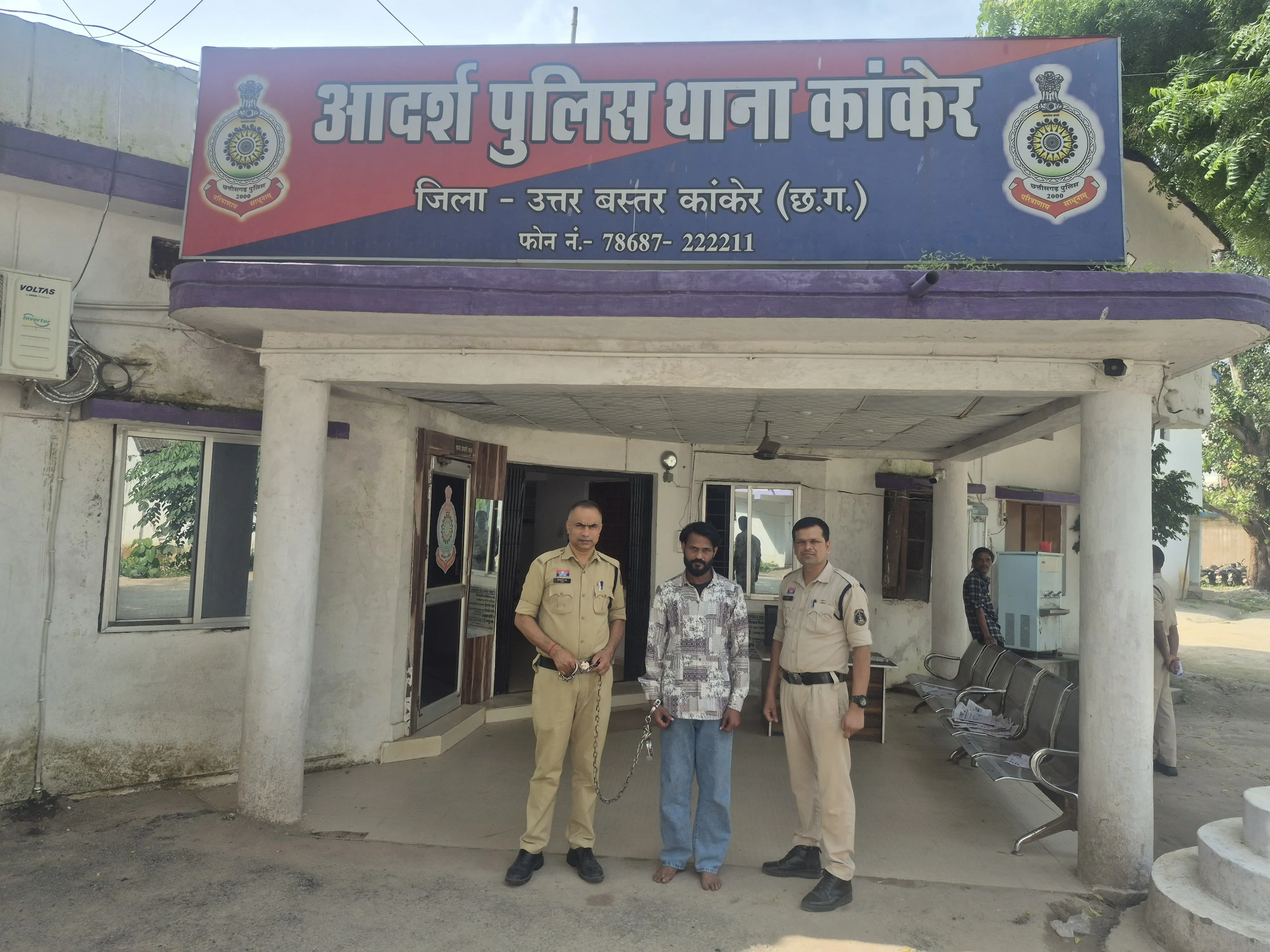 कांकेर  सिटी कोतवाली पुलिस ने सटोरिये को दबोचा, 12 हजार की संपत्ति जब्त
