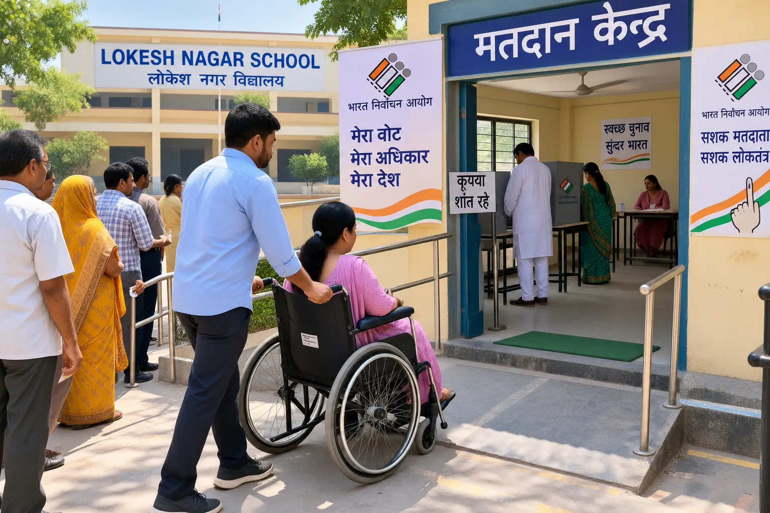 नगर निकाय परिषद चुनाव - 2026 नगरपालिका सपोटरा (करौली) के कुल 20 वार्डों के चुनाव आज 09 सितम्बर 26 को सम्पन्न
