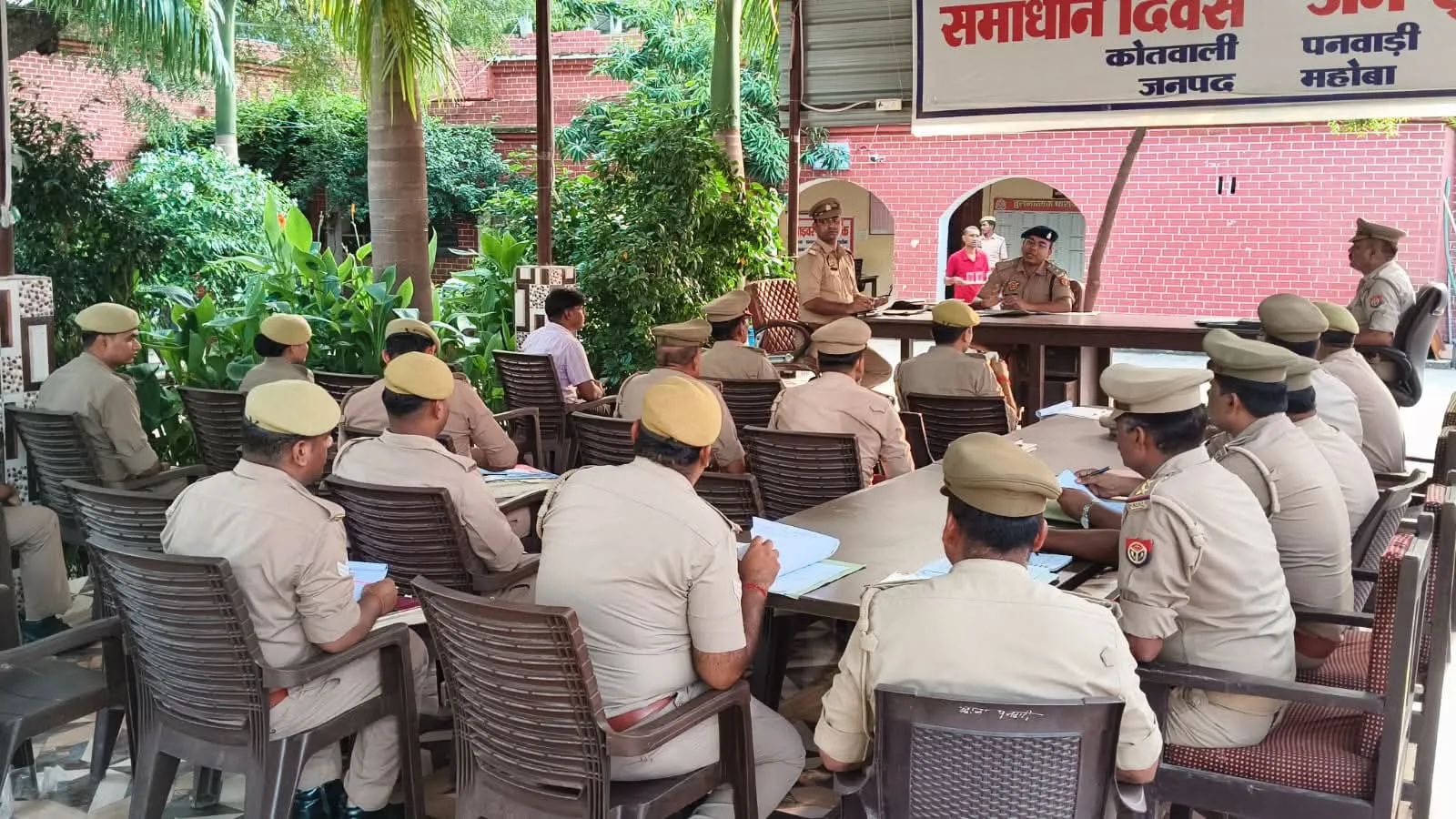 पुलिस अधीक्षक ने लंबित विवेचनाओ पर कार्यावाही के आदेश