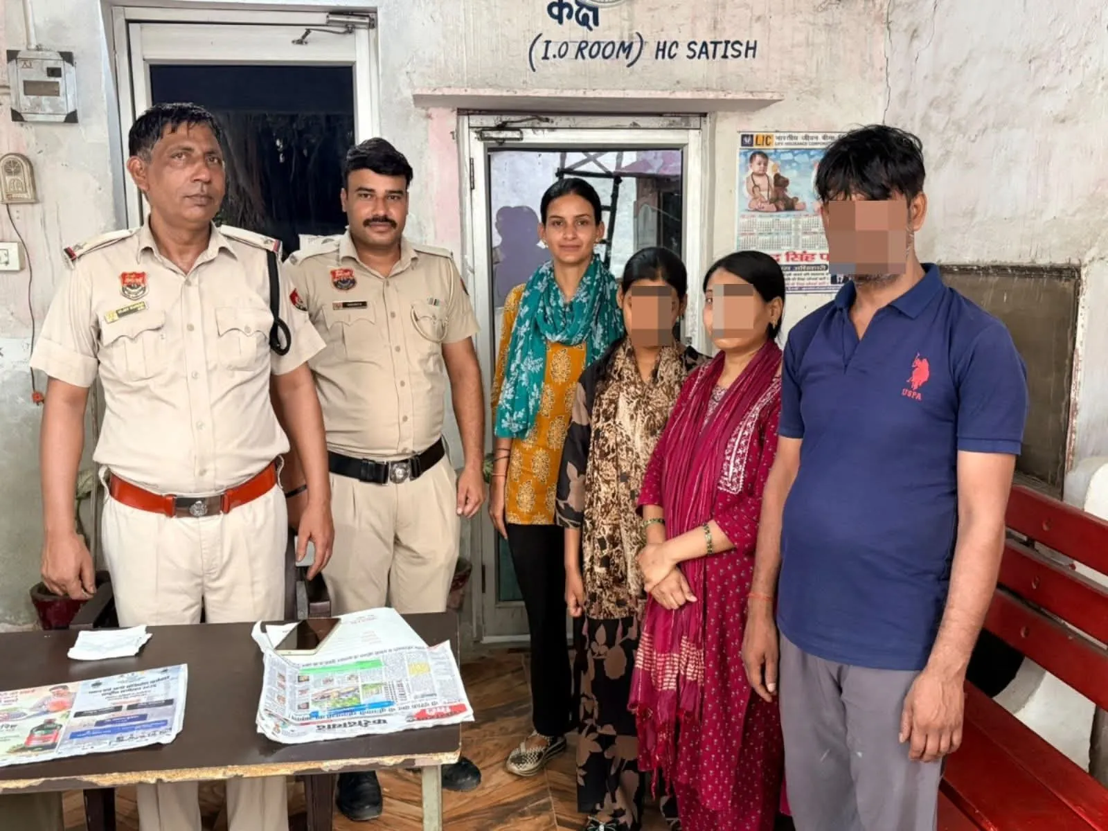 पुलिस की तत्परता से 13 वर्षीय नाबालिग लड़की पश्चिम बंगाल से सकुशल बरामद, परिजनों ने पुलिस का जताया आभार*