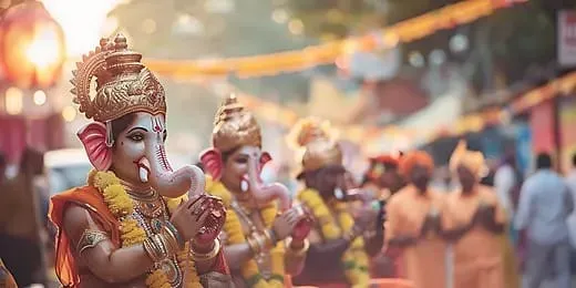 गणेश चतुर्थी 2026: आस्था, बुद्धि और शुभारंभ का महापर्व
विघ्नहर्ता भगवान गणेश की आराधना से गूंजेगा देश, महाराष्ट्र से लेक