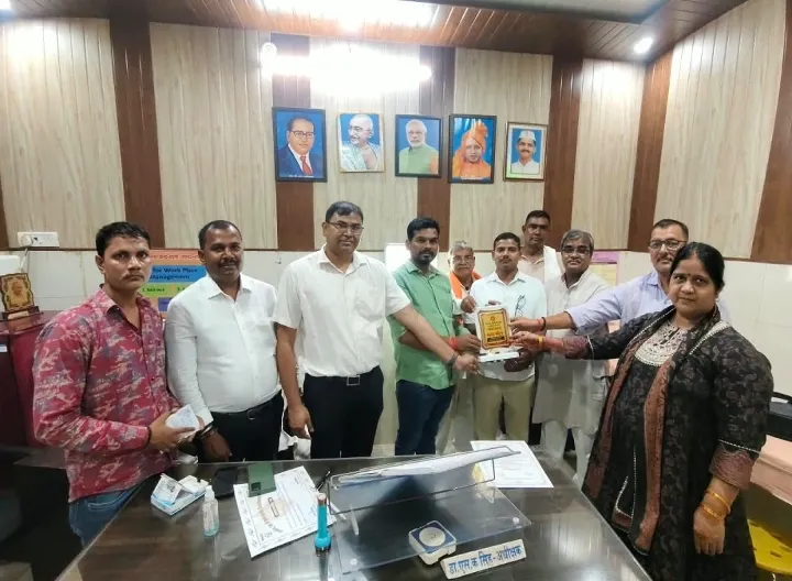 सेवा संकल्प अभियान के तहत रक्तदान