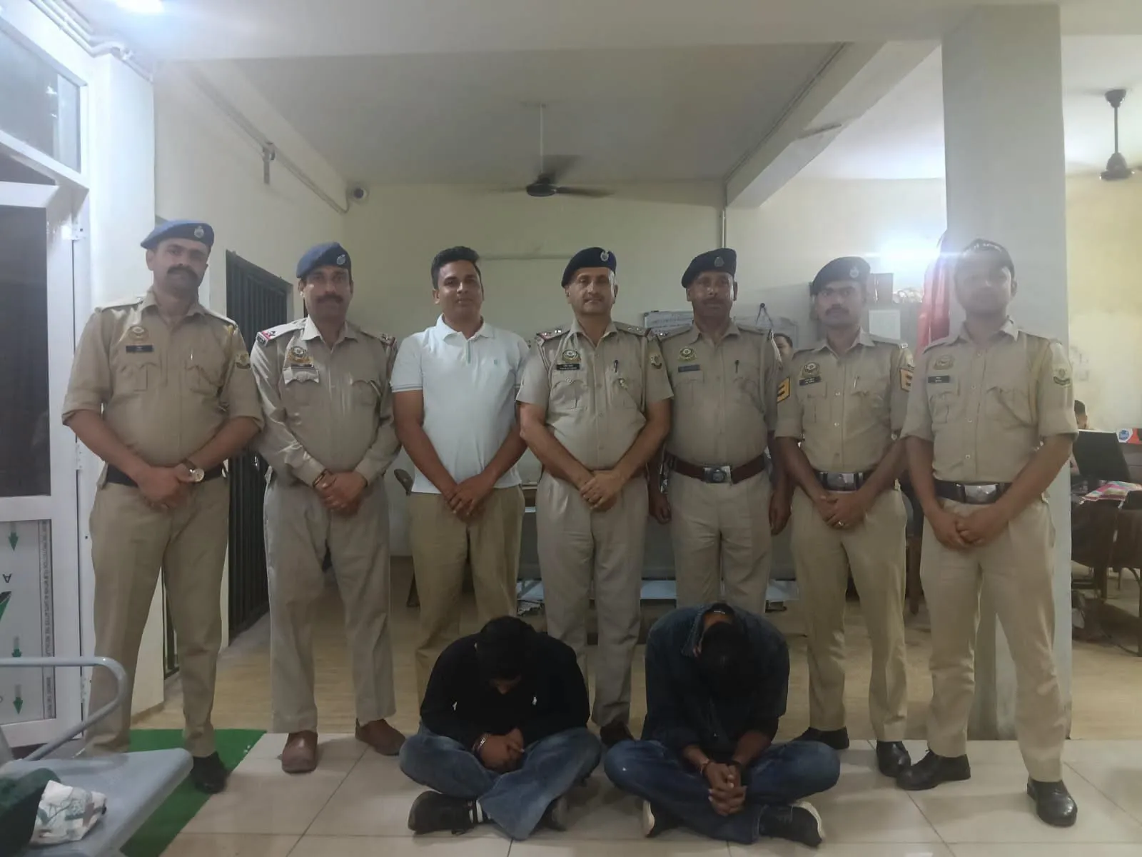 जसवां: परागपुर पुलिस ने दो युवकों से चिट्टा बरामद किया