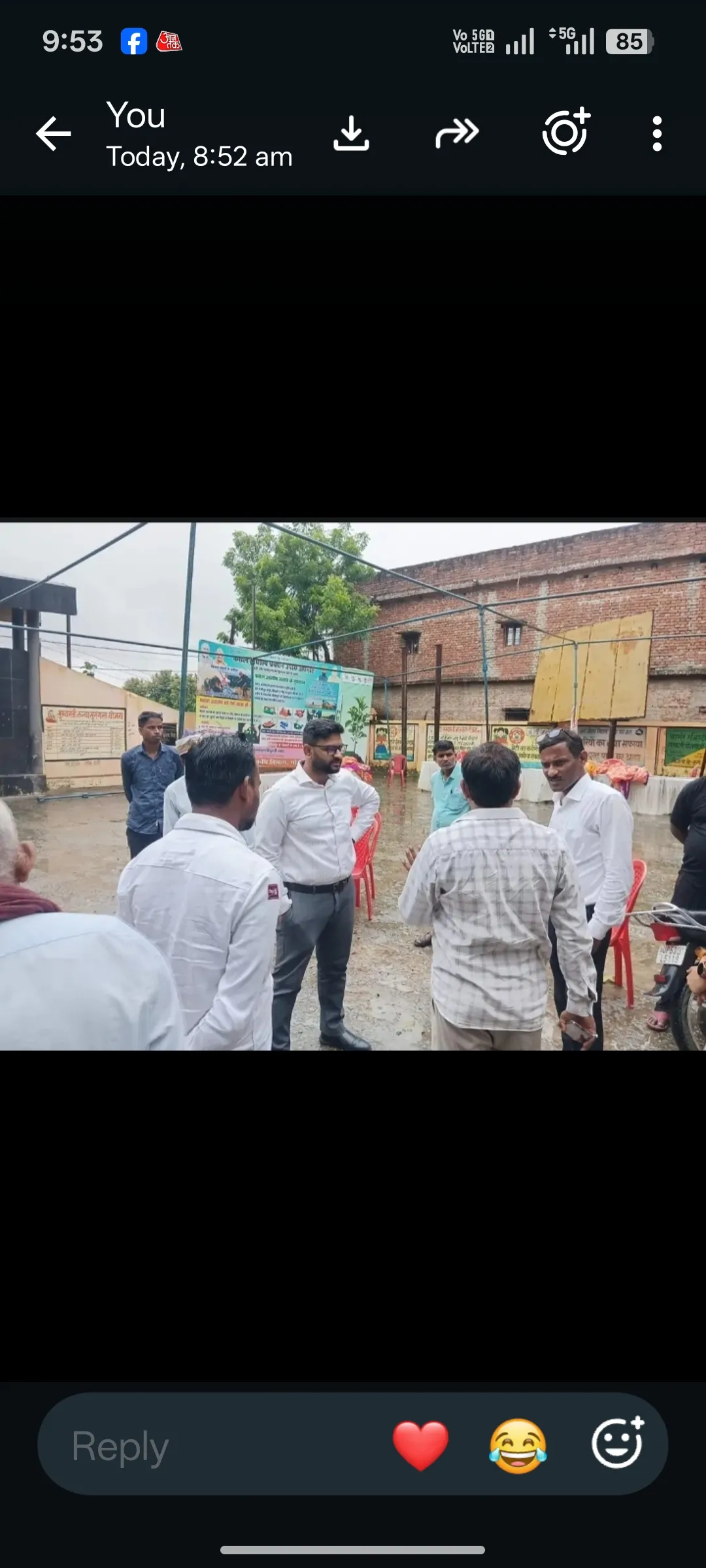 उपजिलाधिकारी ने पाली मे लगे शिविर का किया निरीक्षण
