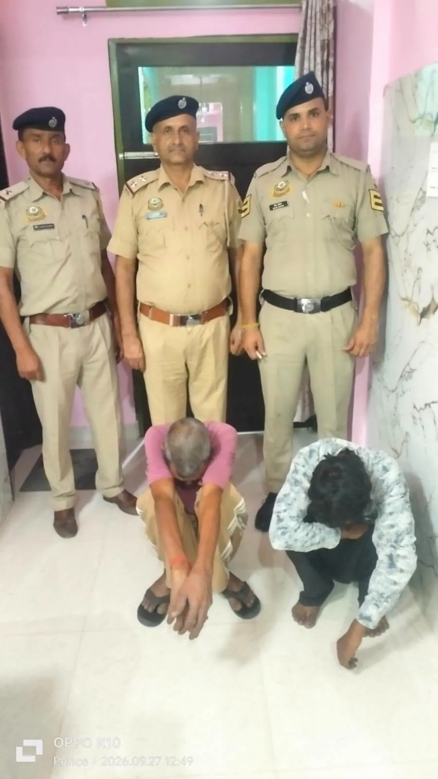 जसवां: प्रागपुर-मोइन पुलिस ने 2 पंजाबियों से चिट्टा बरामद किया