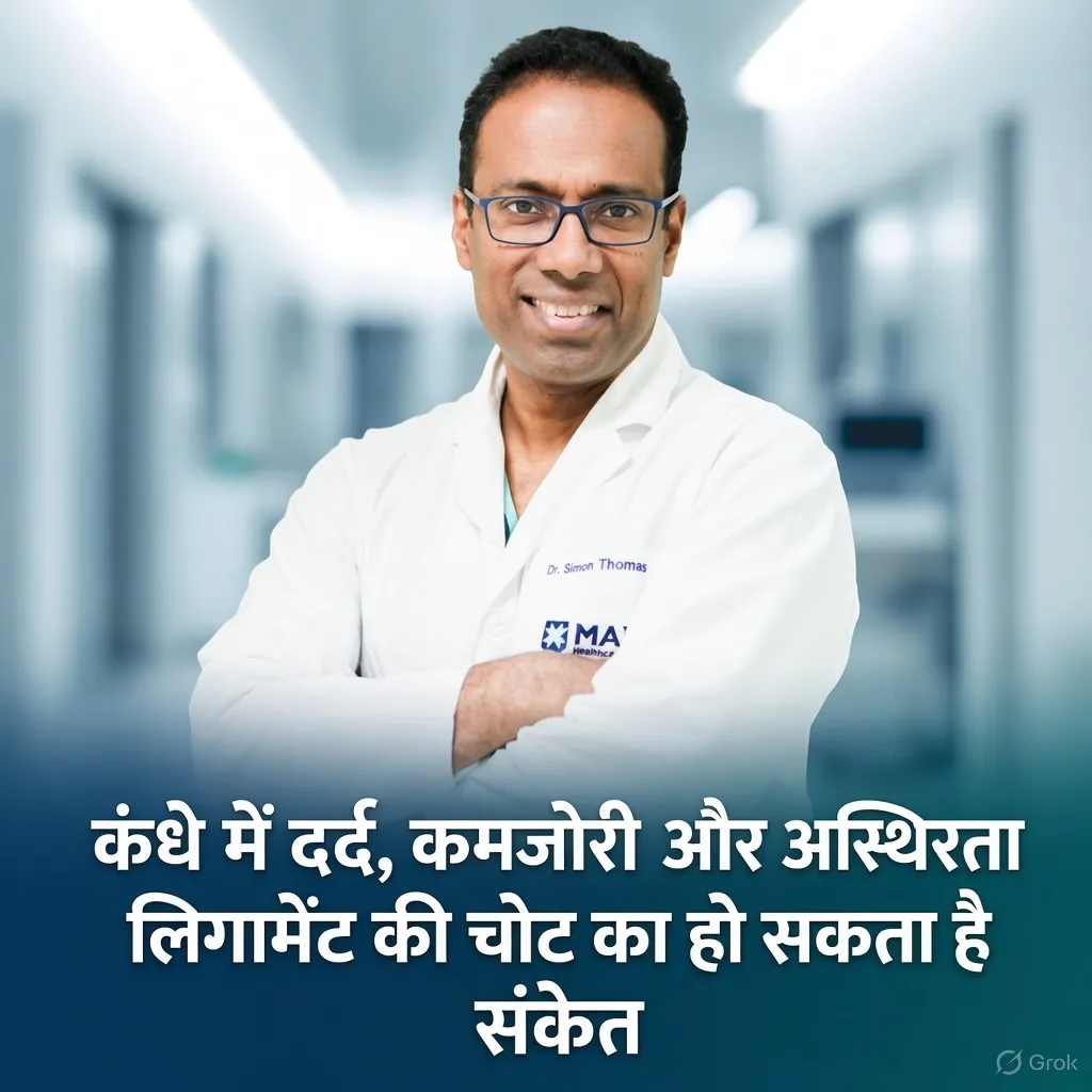 कंधे में दर्द, कमजोरी और अस्थिरता लिगामेंट की चोट का हो सकता है संकेत