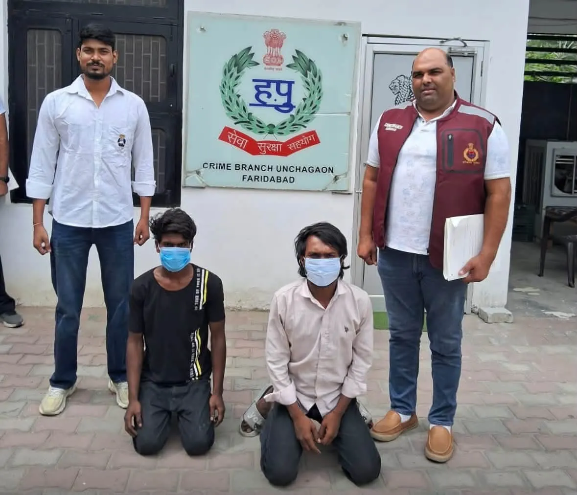 चोरी की 3 मोटरसाइकिल बरामद, 5 वाहन चोर गिरफ्तार