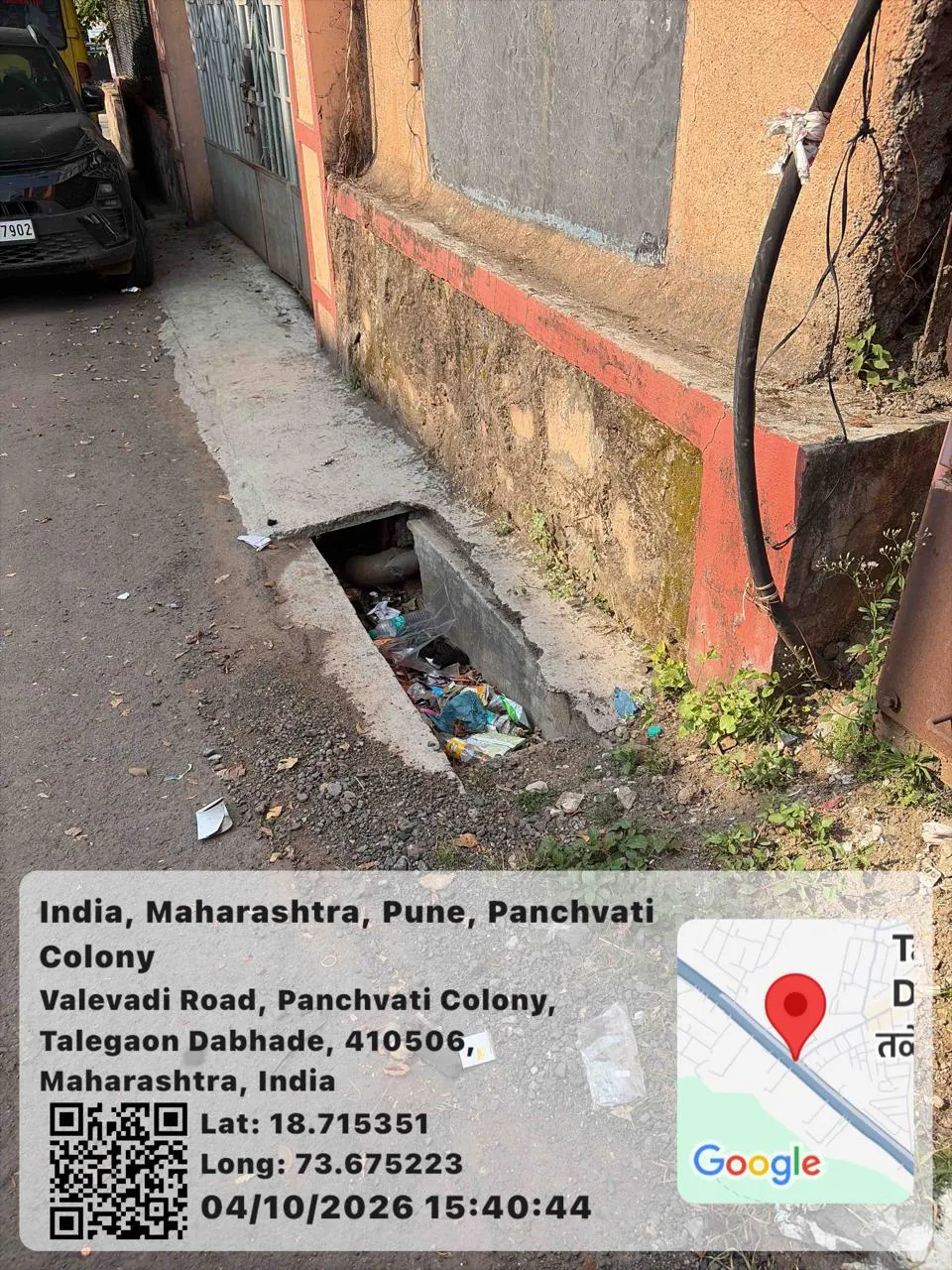 तळेगाव दाभाडे नगर परिषदेचे दुर्लक्ष; वैशाली मंगल कार्यालय परिसर व पंचवटी कॉलनीत कचऱ्याचे साम्राज्य रस्त्यालगत गवत वाढली