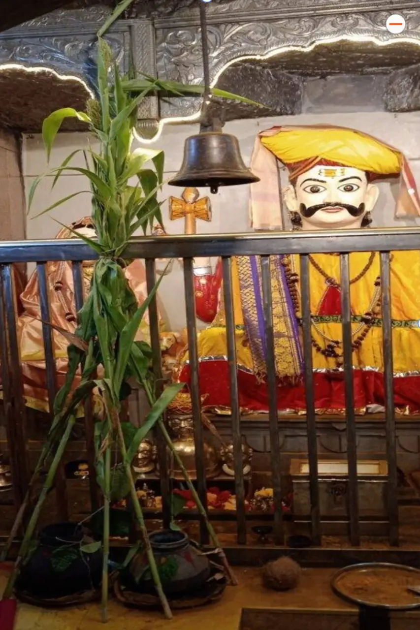 धामणीच्या खंडोबा मंदिरात पारंपरिक पद्धतीने घटस्थापना; ‘सदानंदाचा येळकोट’च्या जयघोषाने परिसर दुमदुमला