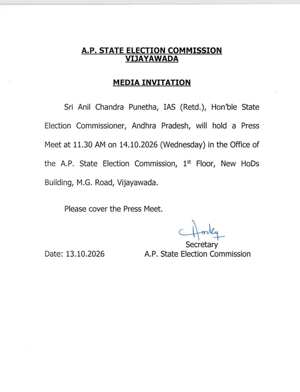 ఎలక్షన్స్ సమాచారం