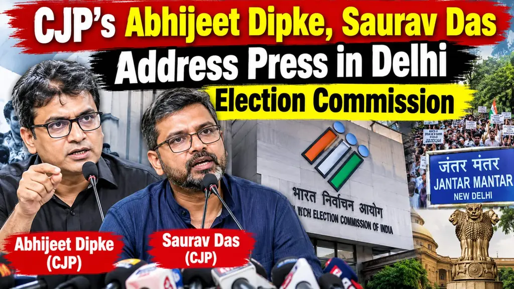 Abhijeet Dipke के घर पहुंची Delhi Police, Tiranga March से पहले Central Park बंद, अगला प्लान क्या