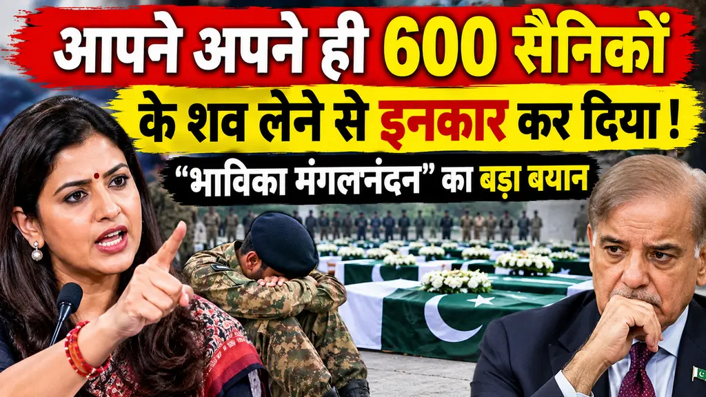 आपने अपने ही 600 सैनिकों के शव स्वीकार करने से इनकार कर दिया भाविका मंगलनंदन | भारत-पाकिस्तान