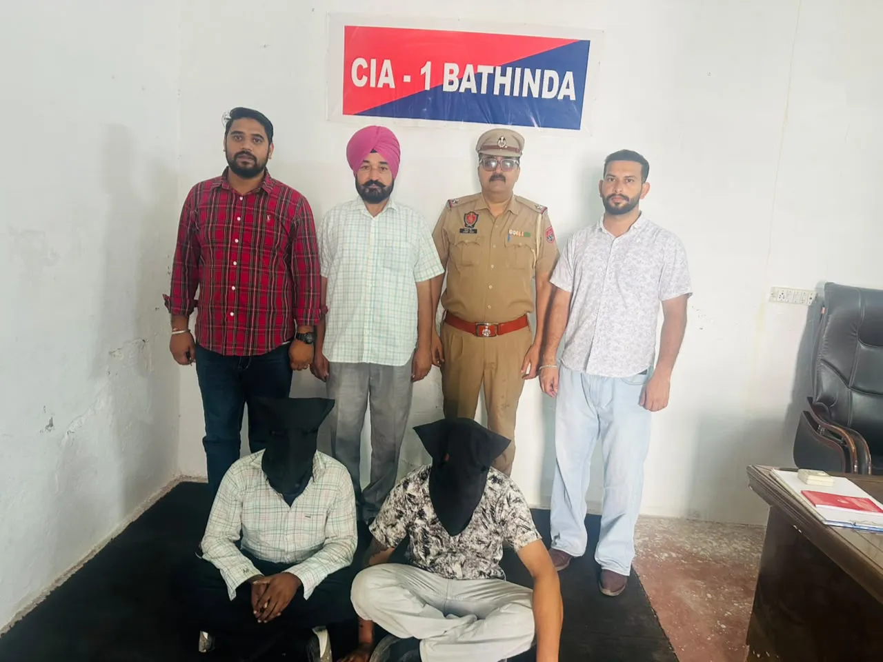 ਬਠਿੰਡਾ ਪੁਲਿਸ ਵੱਲੋਂ 4 ਕਿਲੋ 504 ਗ੍ਰਾਮ ਅਫ਼ੀਮ ਬਰਾਮਦ, ਦੋ ਵਿਅਕਤੀ ਕਾਬੂ