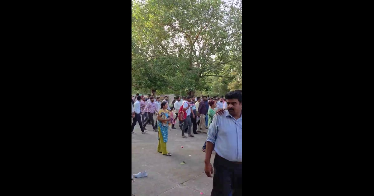 🔴 UP CHO आंदोलन: अपनी मांगों को लेकर CHO मैदान में (eco garden lucknow)