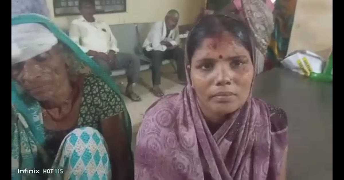 जमीन के विवाद में खूनी खेल! सास-बहू और दामाद पर हमला, तीनों अस्पताल में भर्ती