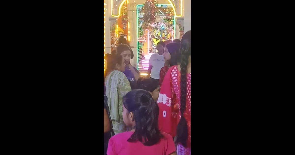 Police Line in Prayagraj Witnesses Krishna Janmashtami Procession with Jhalkis