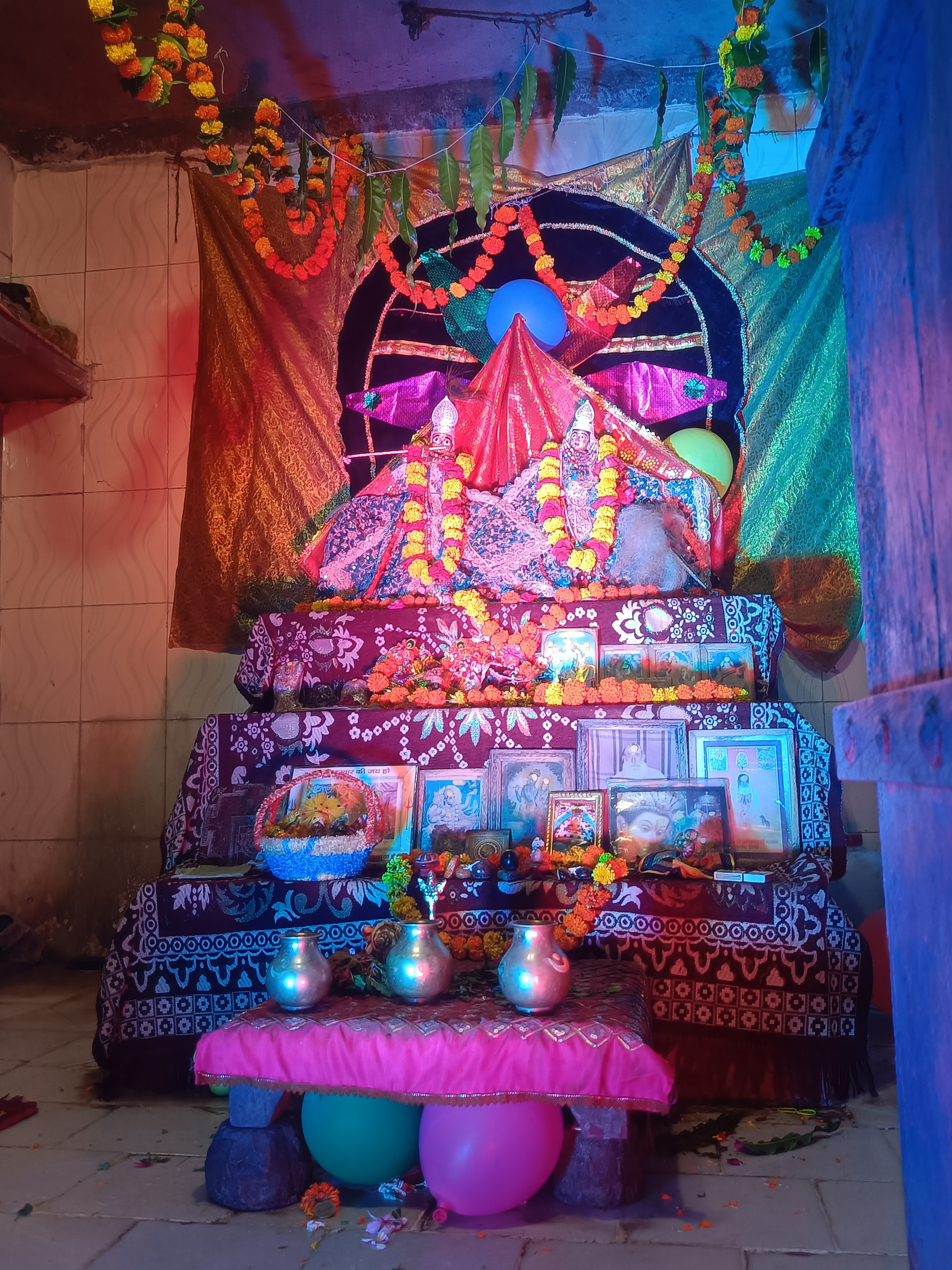 सपोटरा श्री कृष्ण जन्माष्टमी की धूम रही मंदिरों में