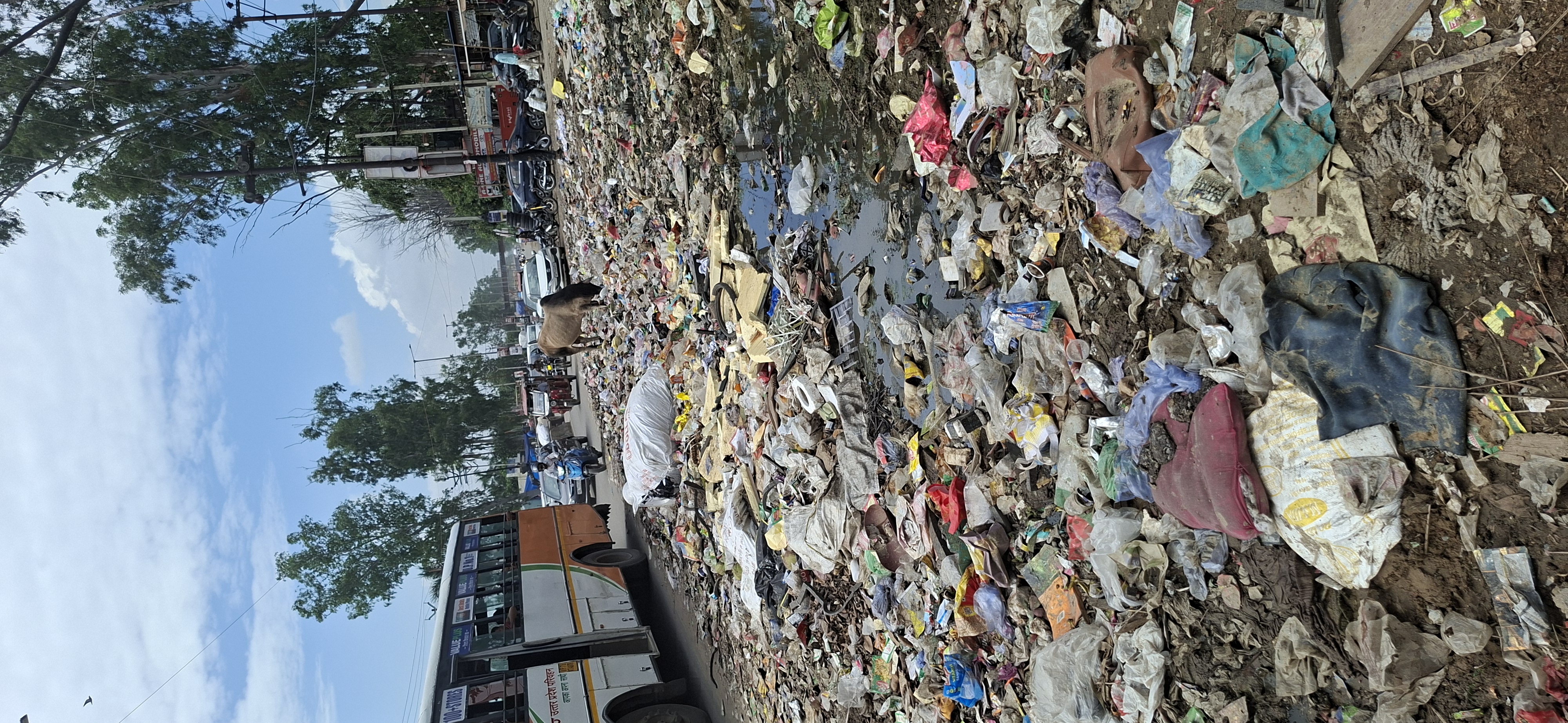 ग्रेटर नोएडा: दादरी सब्जी मंडी के पास सड़कों पर लगा कचरे का अंबार, बीमारियों के डर से खौफ में स्थानीय निवासी, नपा सुस्त दादरी में सब्जी मंडी के पास मुख्य सड़क किनारे लंबे समय से पड़े कचरे के ढेर ने स्थानीय निवासियों और दुकानदारों का जीना दुश्वार कर दिया है। सड़ते कचरे से उठती बदबू और पनपते मक्खी-मच्छरों के कारण क्षेत्र में डेंगू, मलेरिया और अन्य गंभीर संक्रमणों का खतरा तेज़ी से बढ़ रहा है। स्थानीय लोगों का आरोप है कि नगर पालिका परिषद को कई बार अवगत कराने के बावजूद अब तक साफ-सफाई की कोई ठोस कार्रवाई नहीं की गई है। समस्या की मुख्य बिंदु: * स्वास्थ्य पर मंडराता खतरा: सब्जी मंडी जैसी व्यस्त जगह पर कचरा इकट्ठा होने से रोजाना खरीदारी करने आने वाले हजारों लोग और व्यापारी प्रभावित हो रहे हैं। * प्रशासनिक अनदेखी: स्थानीय निवासियों का कहना है कि बार-बार गुहार लगाने के बाद भी नगर पालिका प्रशासन इस गंभीर लापरवाही पर ध्यान नहीं दे रहा है। * संक्रमण की आशंका: खुले में सड़ रहे जैविक कचरे से आसपास के रिहाइशी इलाकों में गंदगी और बीमारियां फैलने का संकट गहरा गया है। जनता की मांग और शिकायत दर्ज कराने के तरीक